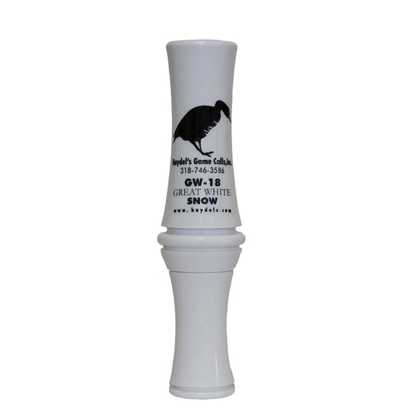 Haydels Great White Snow Goose Call, White - Haydels