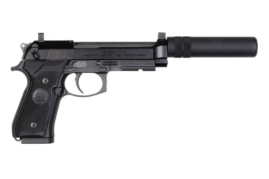 Beretta 92FSR .22 LR Suppressor Ready Kit, Black - J90A192FSRF19SK - Beretta