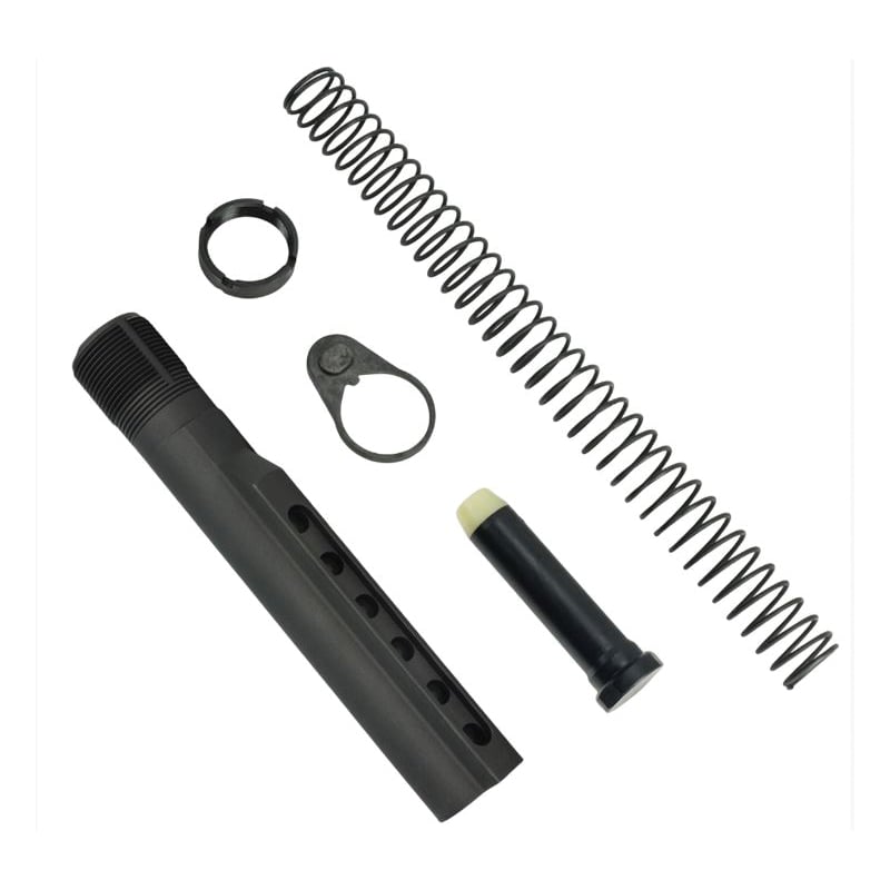 KAK Industry Mil-Spec Carbine Buffer Tube Kit, Black - Kak Industry