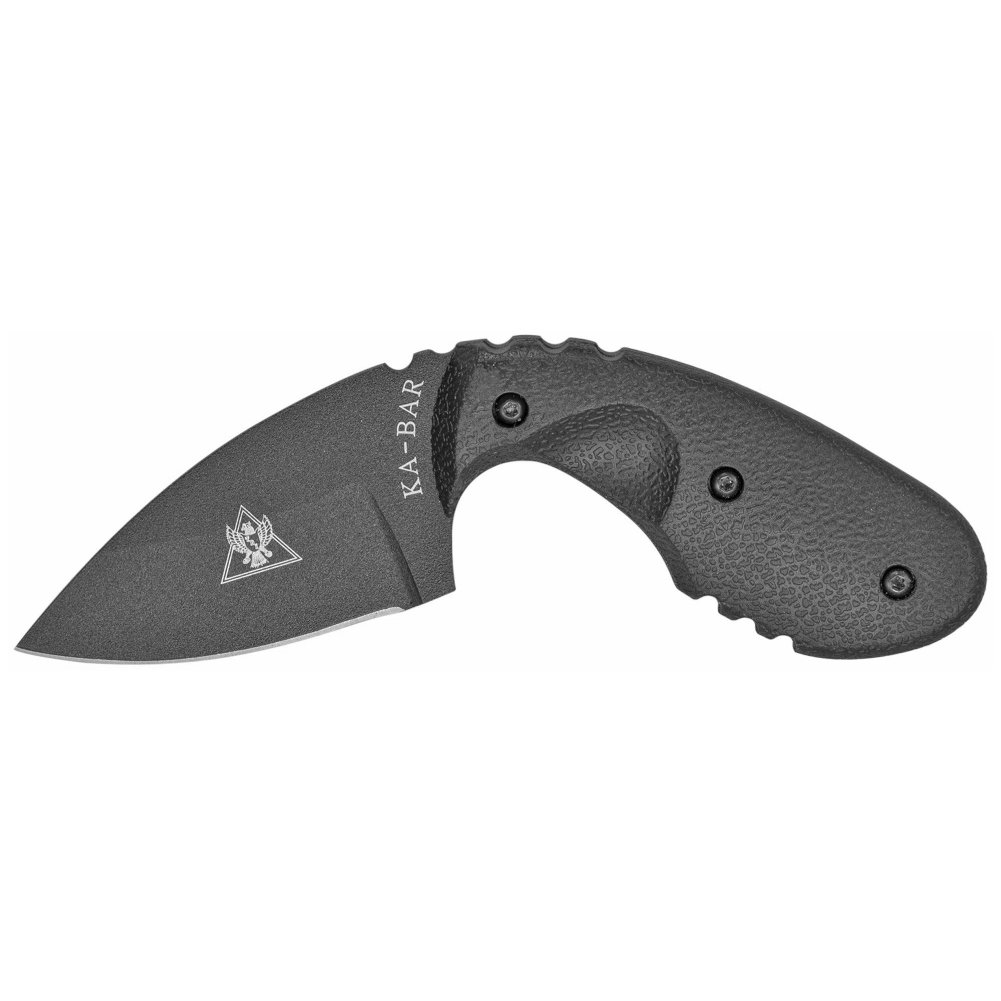 KA-BAR TDI Investigator 2.71" Drop Point Fixed Blade Knife, Silver - 1493 - Ka-Bar