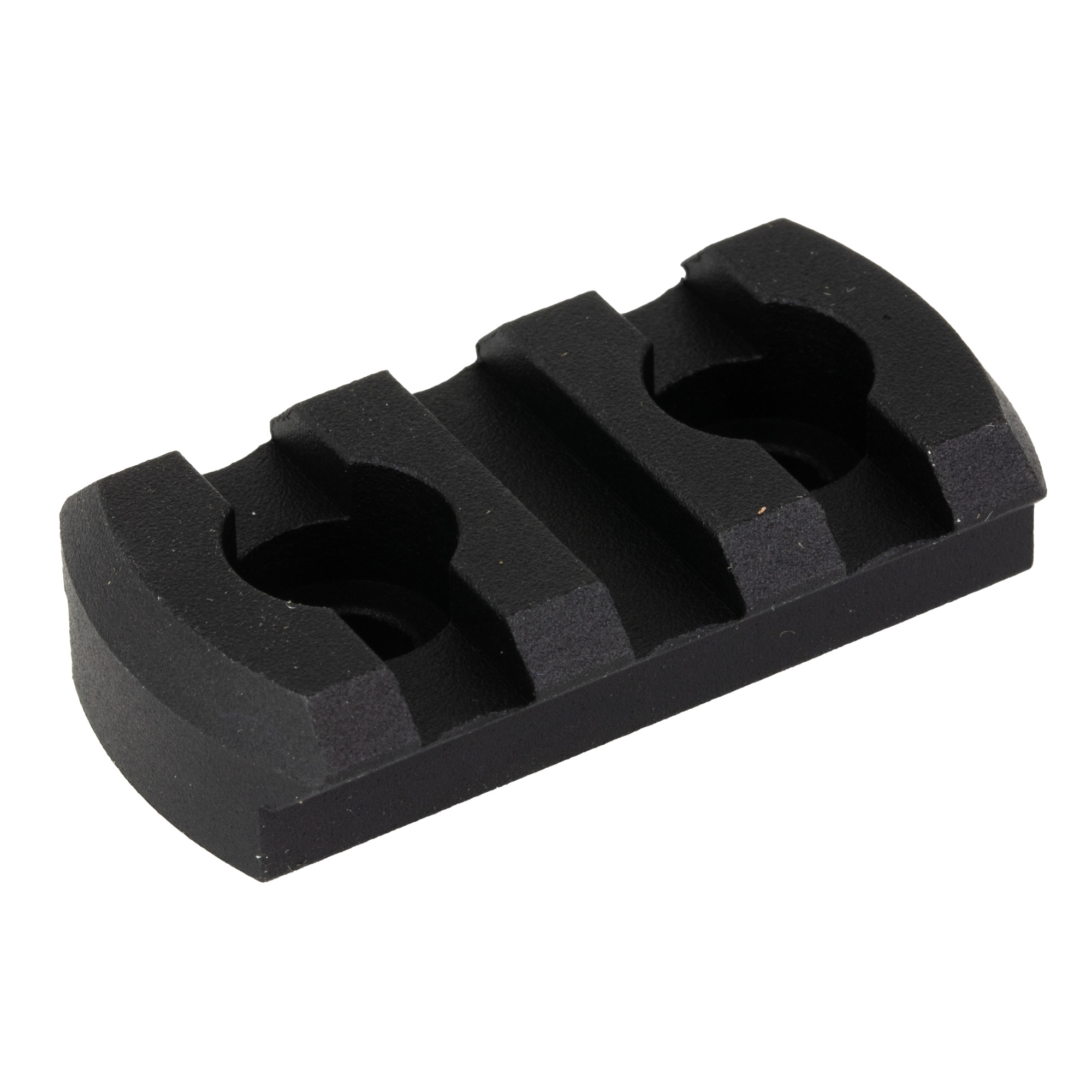 Kinetic Development Group, LLC M-LOK Picatinny Rail, 3 Slot, Anodized Finish, Black - Kinetic Development