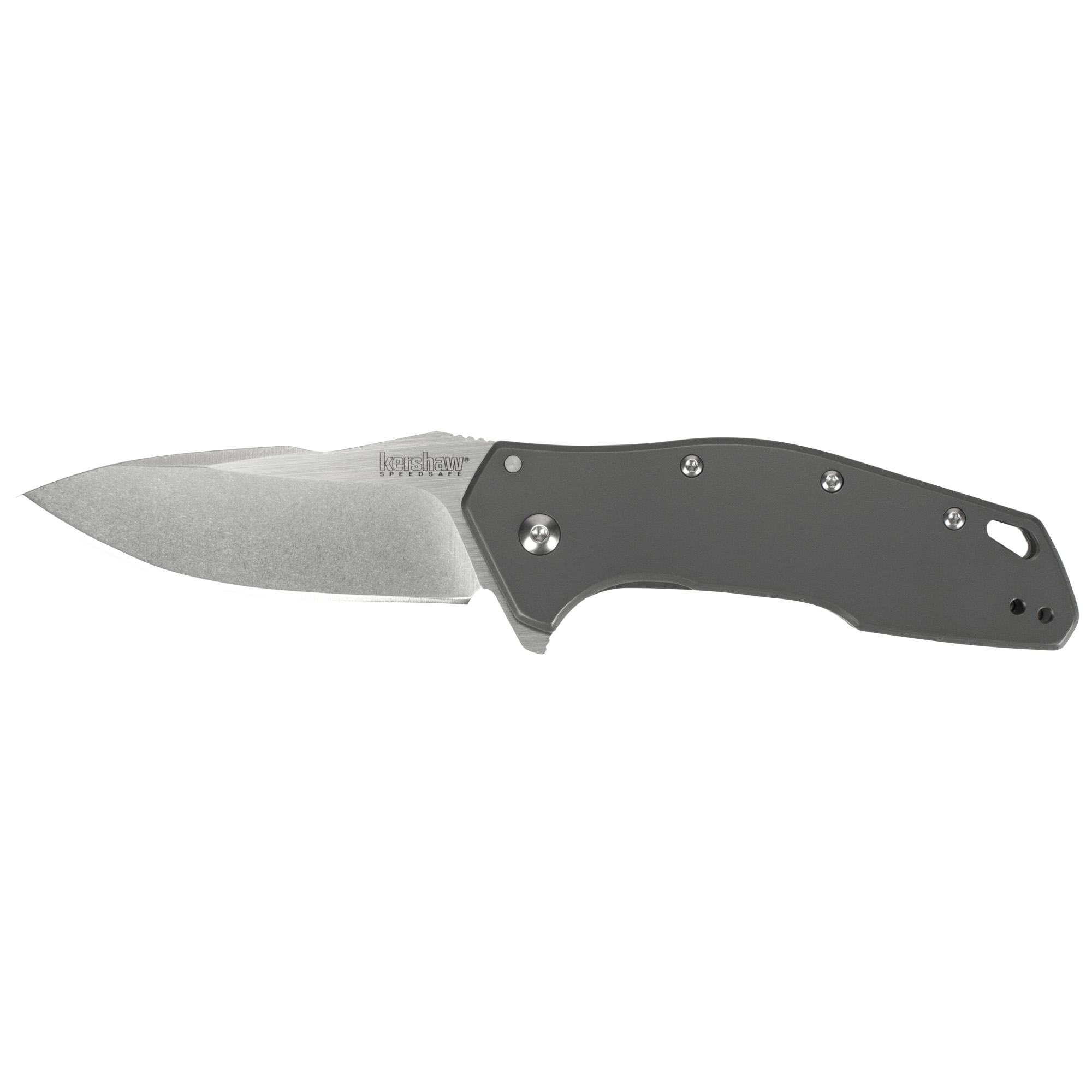 Kershaw Eris 3" Modified Drop Point Folding Knife, Gray - 1881 - Kershaw