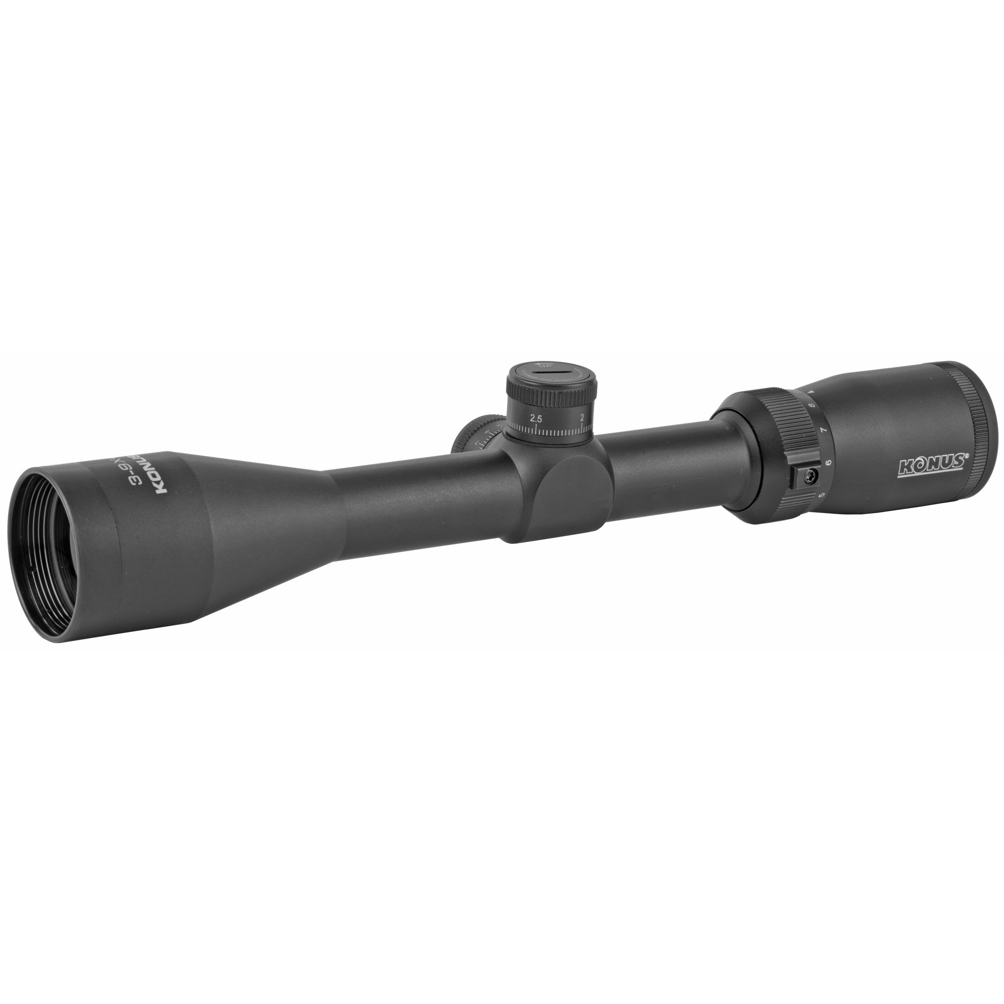 Konus 3-9x40 Konus-LX Duplex Reticle Black Rifle Scope - 7212 - Konus