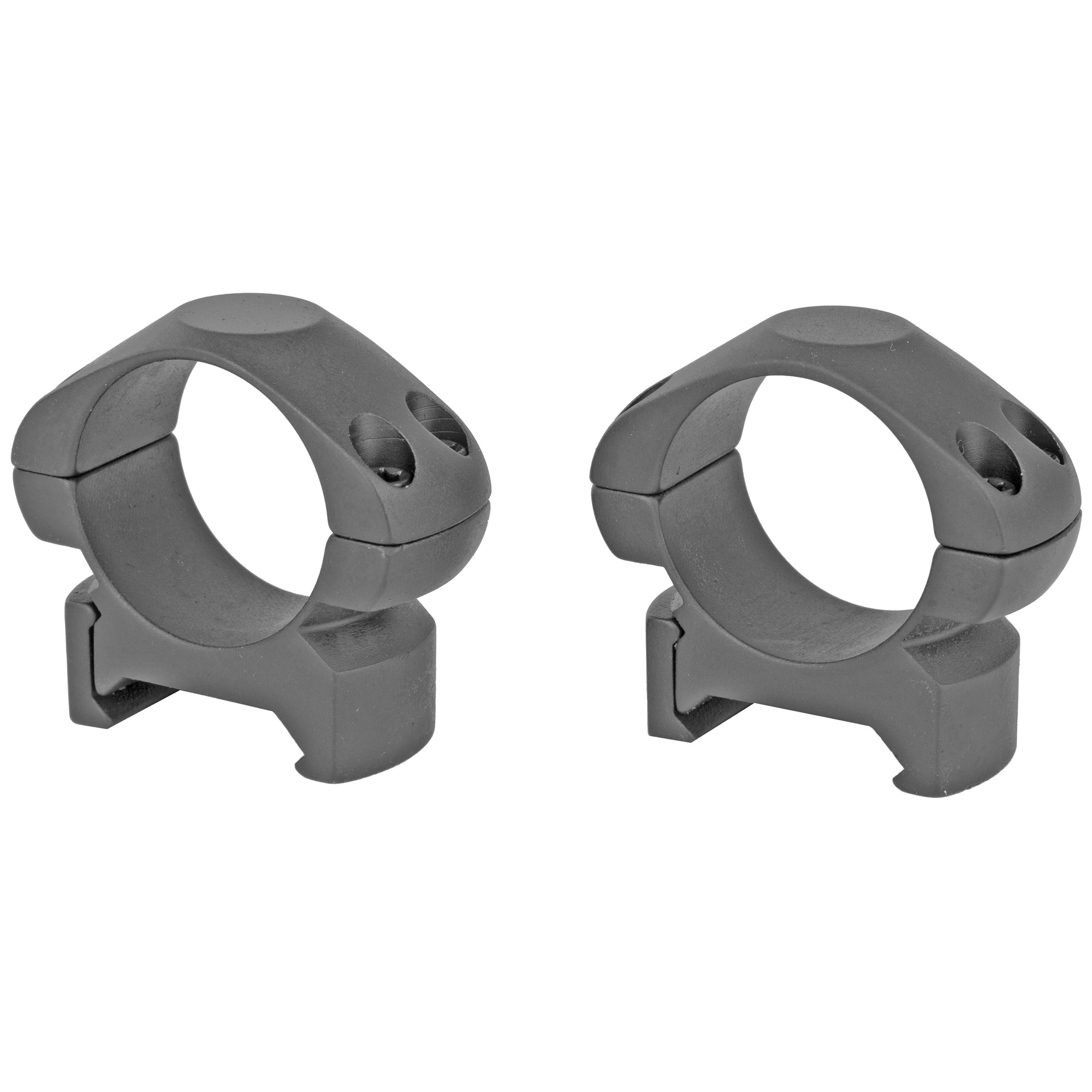 Konus Low 1" Steel Ring Mounts, Weaver/Picatinny, Ring, Matte Black, fits Up To 32mm Objective Lens - Konus