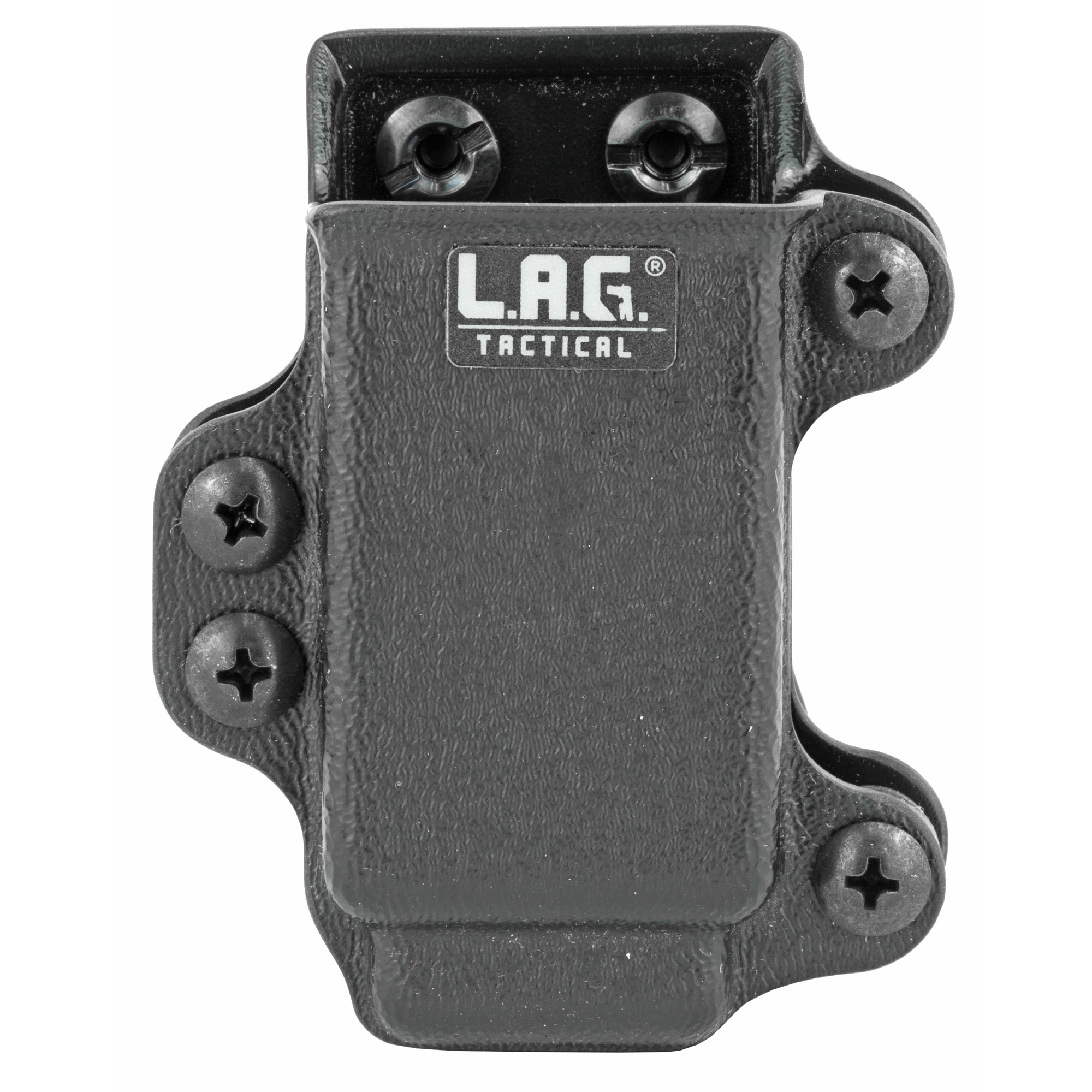 Lag Tactical Single Pistol Magazine Carrier, Black - 34000 - Lag Tactical