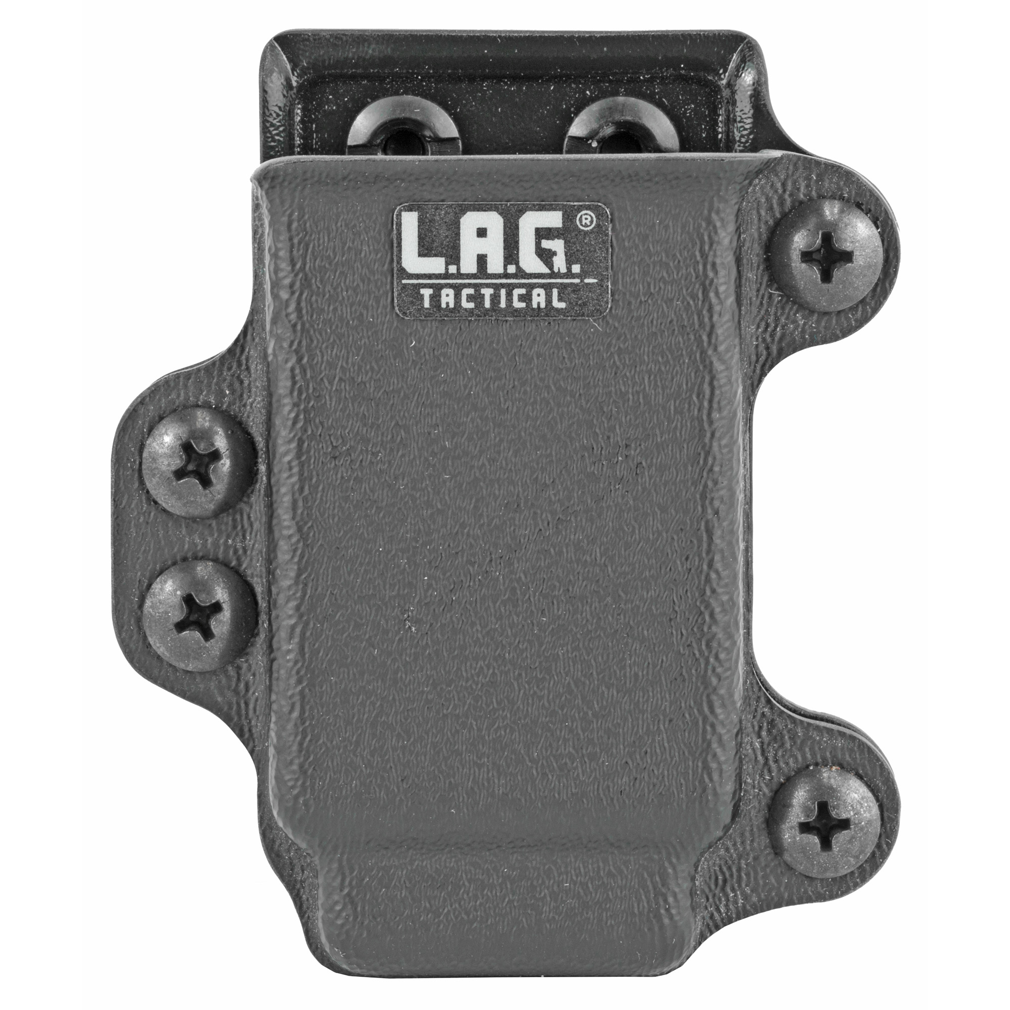 Lag Tactical Single Pistol Magazine Carrier, Black - 34003 - Lag Tactical