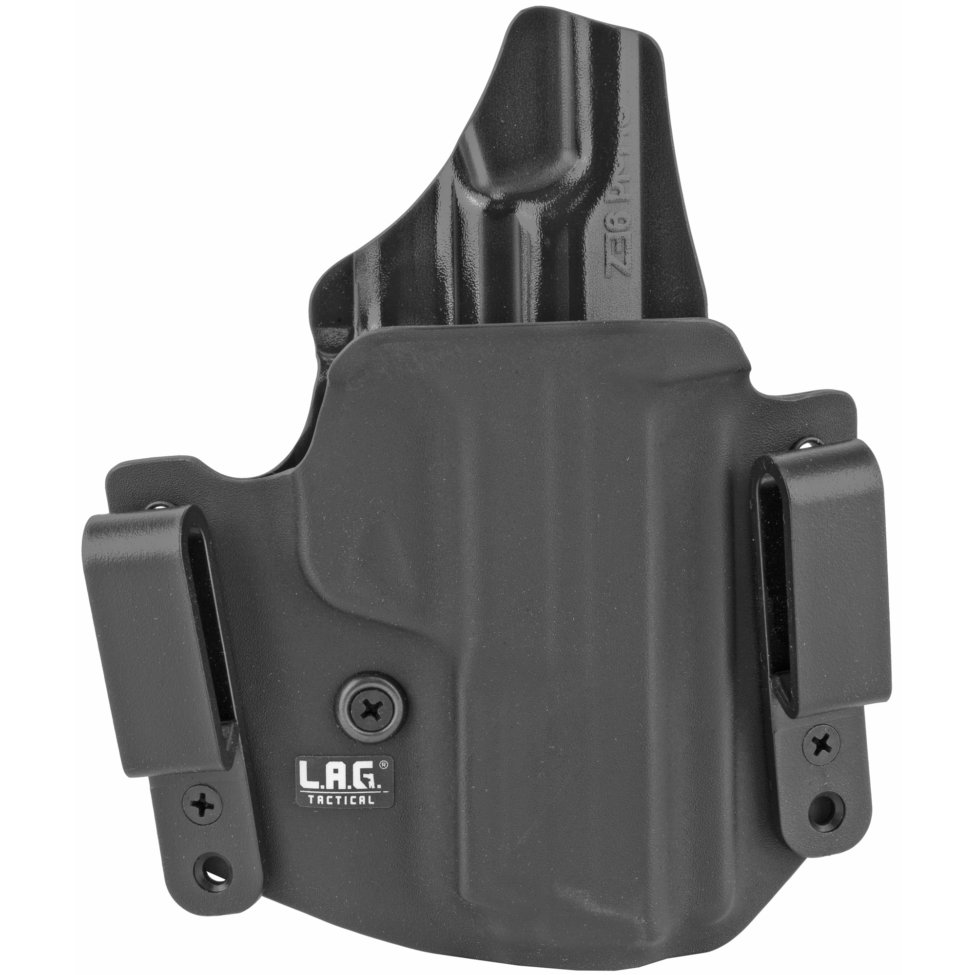 Lag Tactical Defender Right Hand Holster for S&W Shield 9EZ, Black - 4060 - Lag Tactical