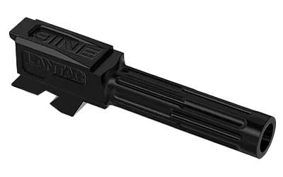 LanTac USA LLC 9INE Barrel, Fluted, Fits Glock 43/43x, Nitride Finish, Black - Lantac