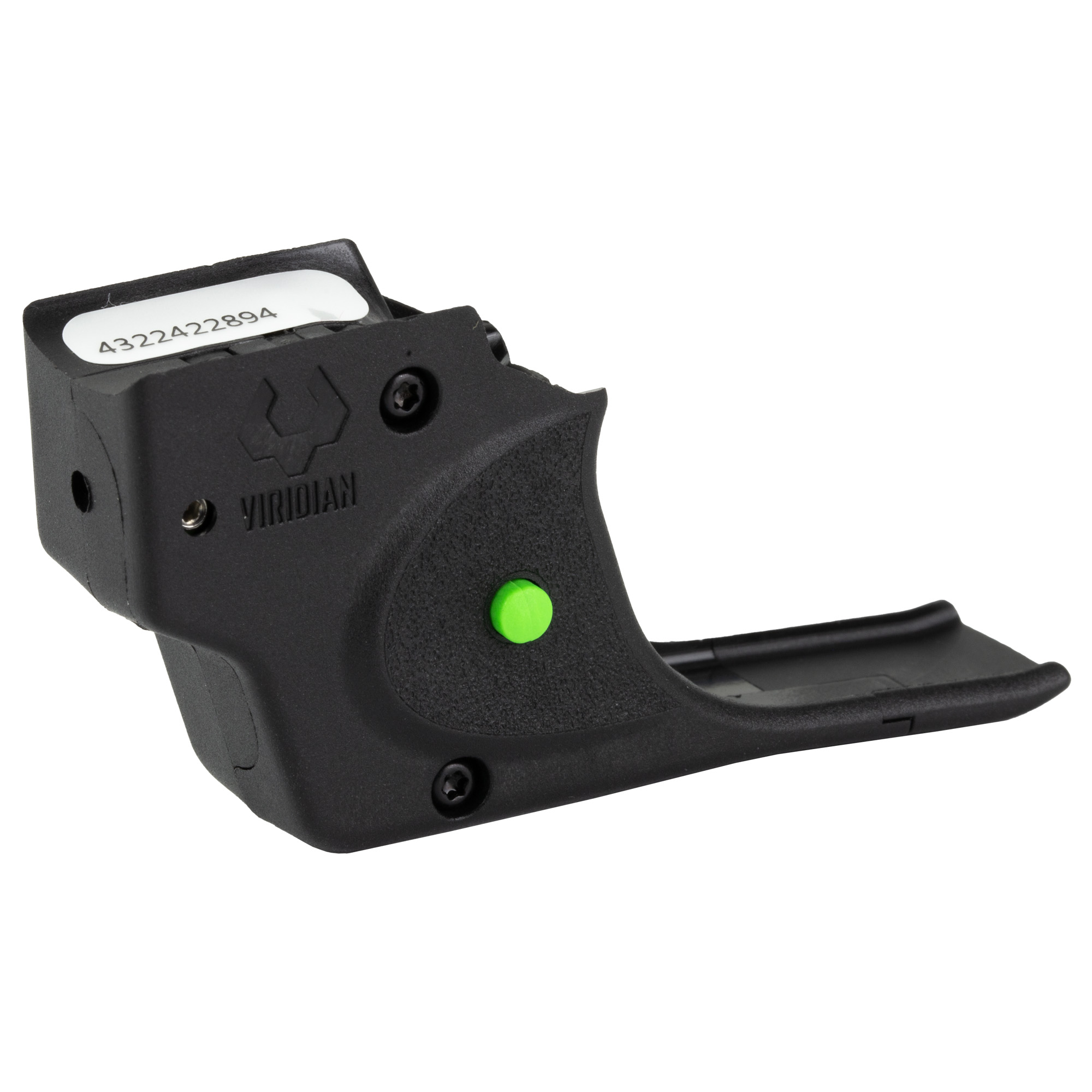 Viridian Weapon Technologies E-Series, Green Laser, Fits Ruger Max 9, Black - Viridian