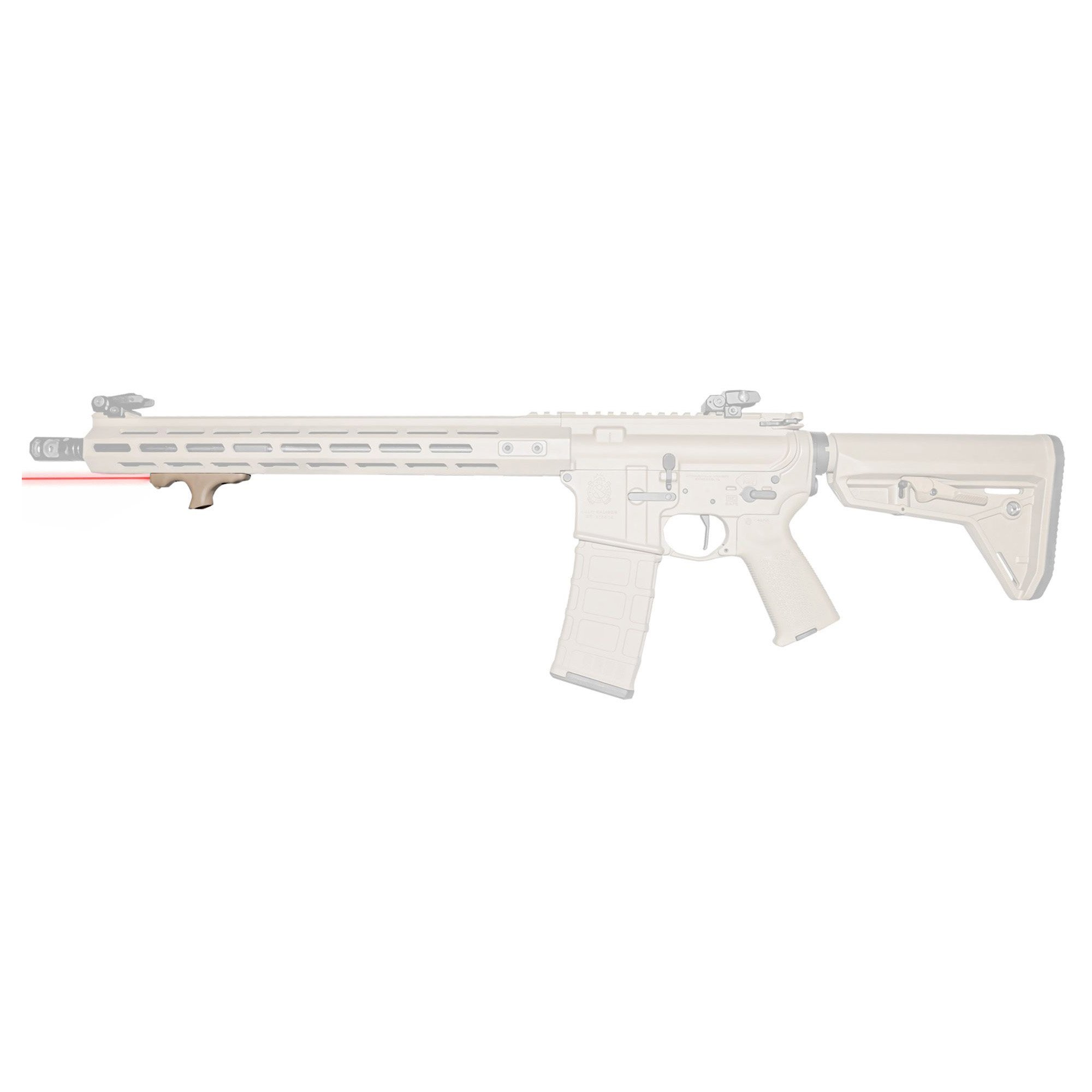 Viridian Weapon Technologies HS1, Laser Handstop, Red Laser, Picatinny Mount, Flat Dark Earth - Viridian