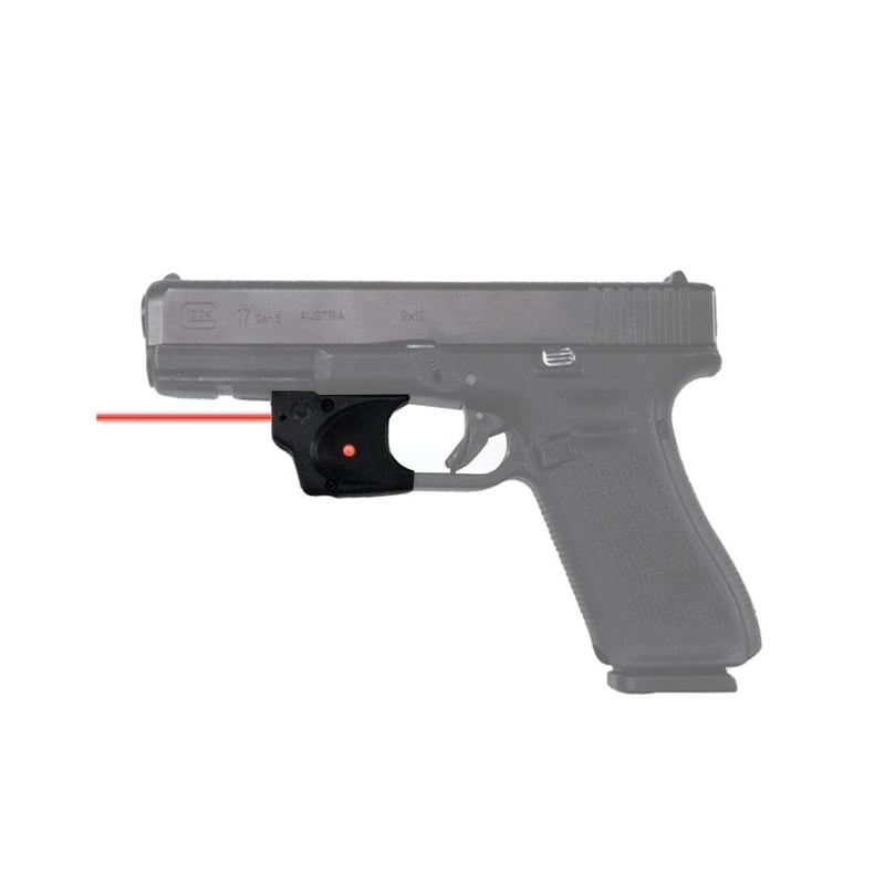 Viridian E-Series Red Laser Sight w/Red LED Light Fits Glock G17/G19/G34, Black - Viridian
