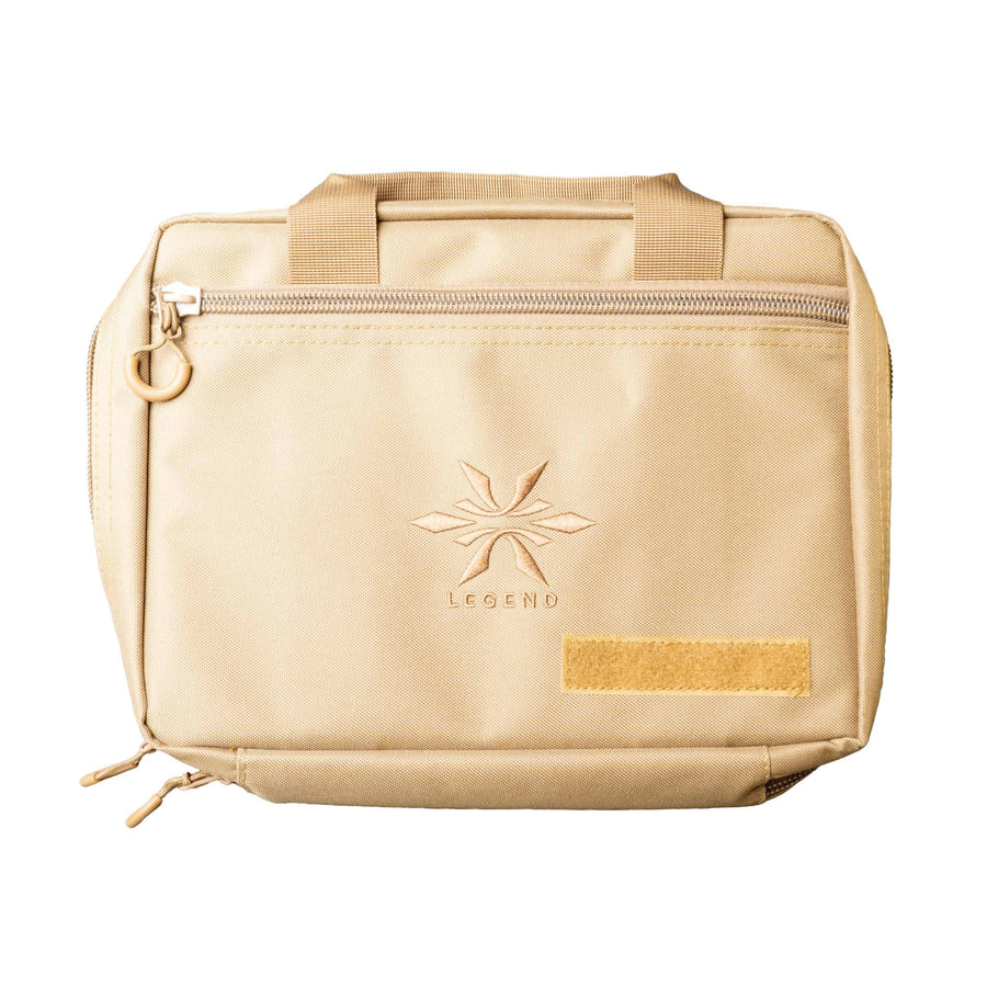 Legend Phoenix 13" x 3" x 10.50" Tactical Pistol Case, Flat Dark Earth - Legend