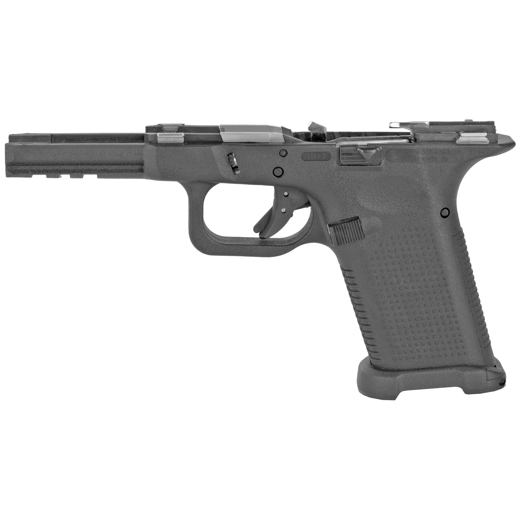 Lone Wolf Timber Wolf 9mm Pistol, Black - LWDTWF3BUILT - Lone Wolf