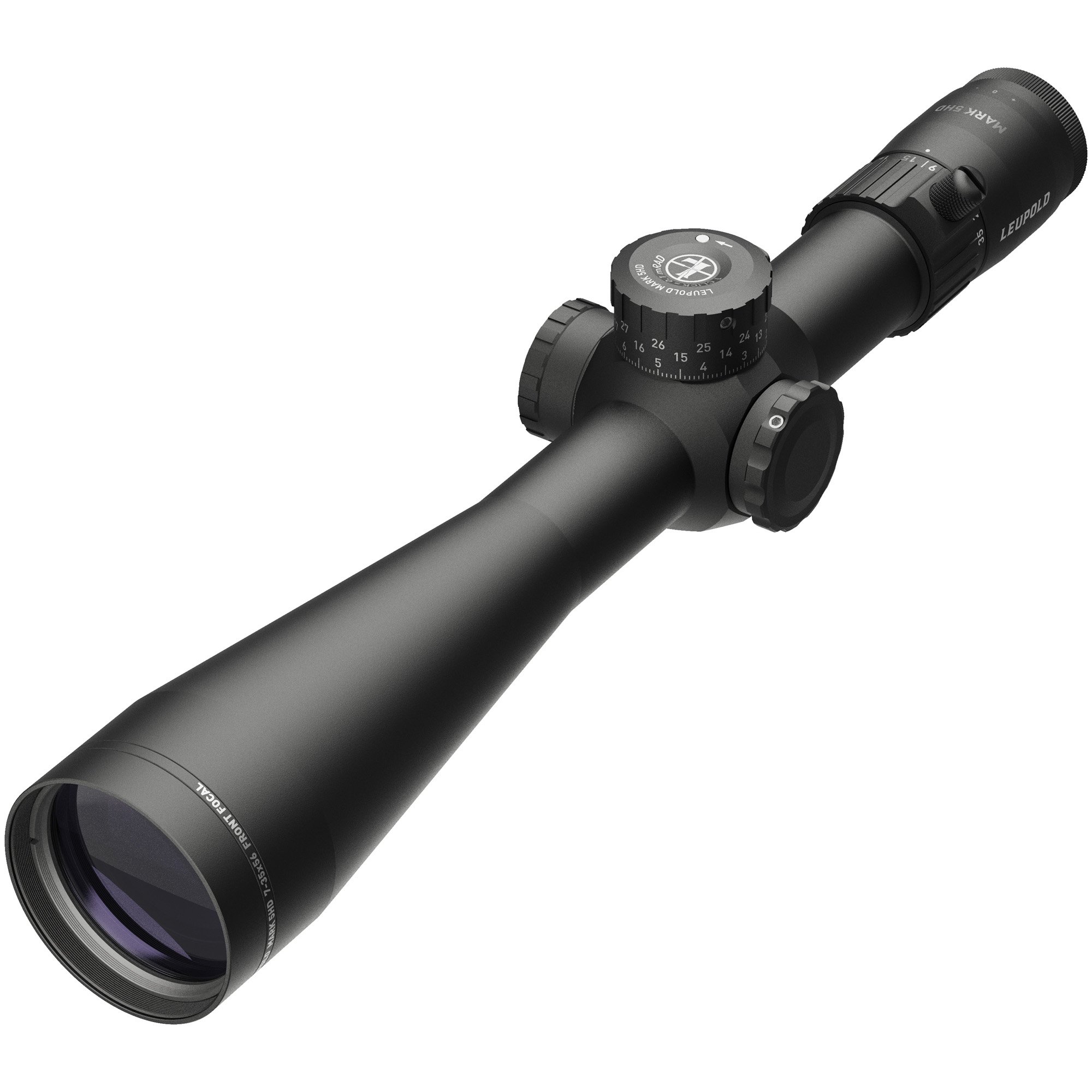 Leupold Mark 5HD, Rifle Scope, 7-35X56mm, 35mm Maintube, Matte Black, PR2-MIL Reticle - Leupold