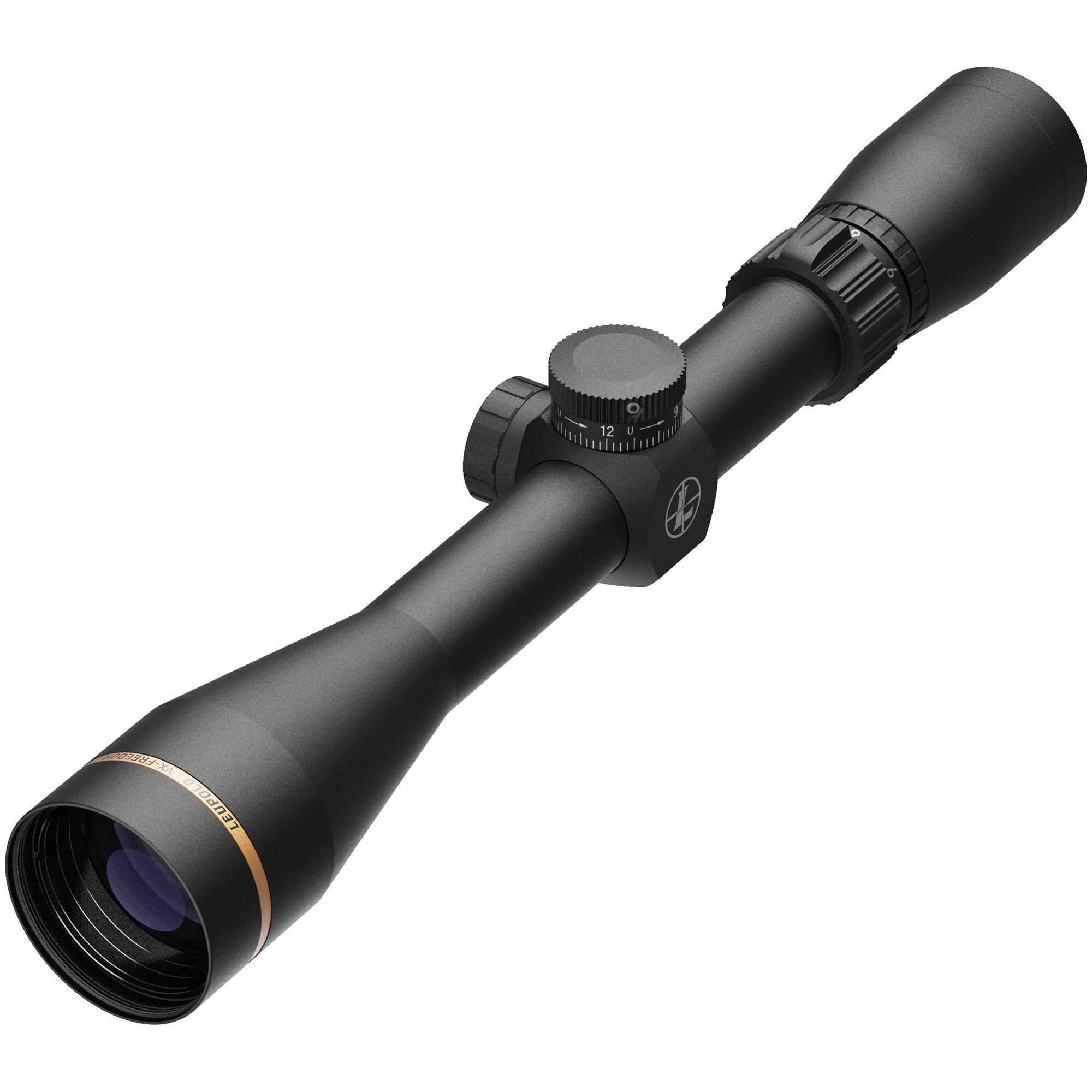 Leupold VX-Freedom, Rifle Scope, 3-9X40mm, 1" Maintube, Matte Black, CDS Tri-MOA Reticle