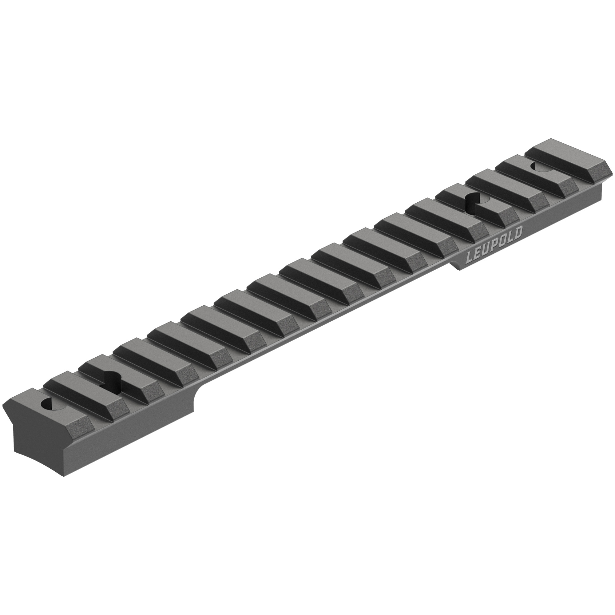 Leupold BackCountry, 1 Piece Base, Fits Remington 700 Long Action, #8-40 Screws, Matte Black - Leupold