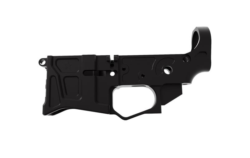 Lead Star Arms LSA-15 Billet Lower Receiver Non-Skel, Black