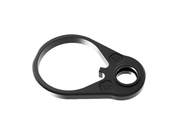 Lead Star Arms AR-15 Receiver End Plate w/QD Attachment, Black - Lead Star Arms