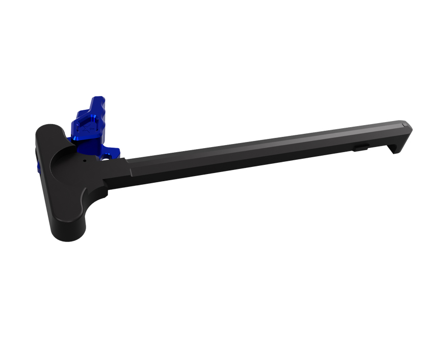 Lead Star Arms Ravage AR-15 Charging Handle, Black/Blue - Lead Star Arms