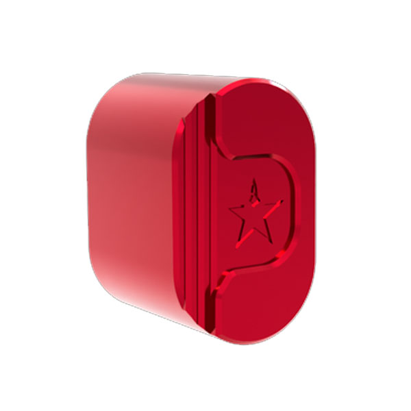 Lead Star Arms Ravage Magazine Release Button, Red - Lead Star Arms