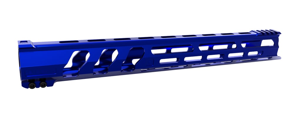 Lead Star Arms Ravage 17" AR-15 M-Lok Handguard, Blue