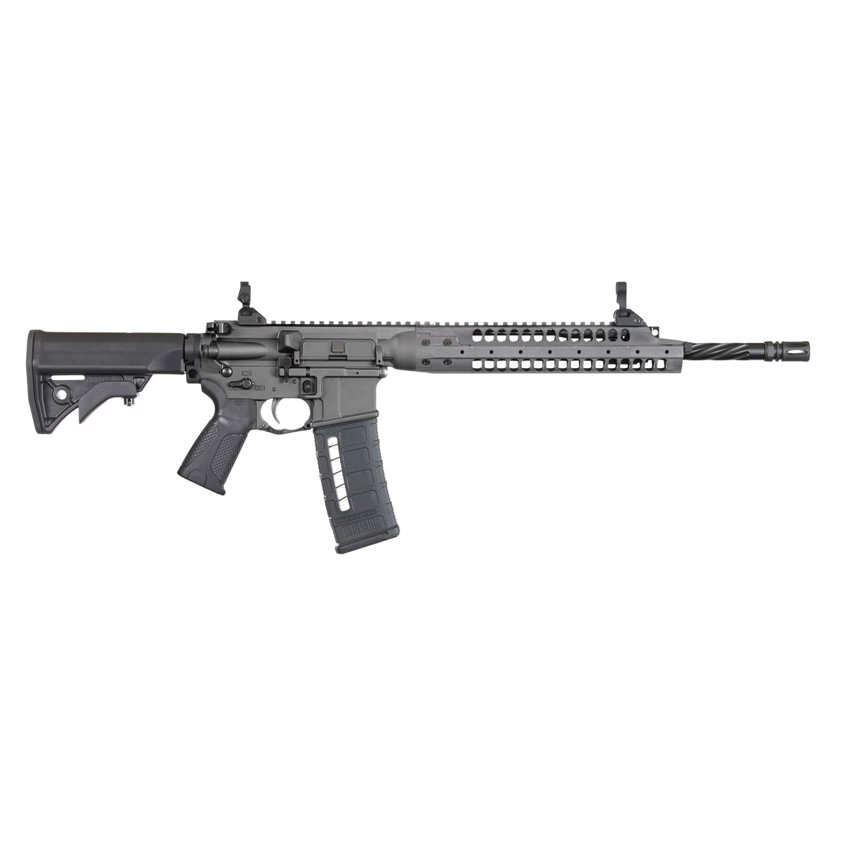 LWRC SIX8-A5 6.8 SPC 16.10", Tungsten Gray - Lwrc