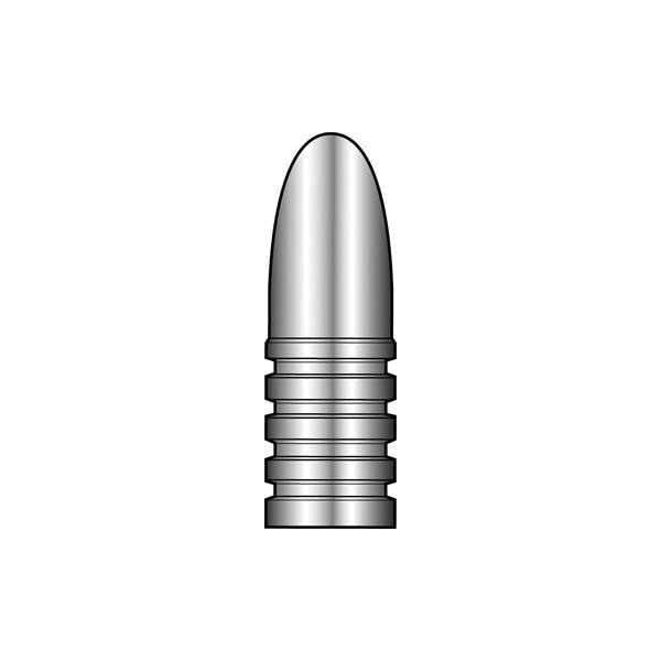 Lyman .45 Cal RN Postell Single-Cavity Rifle Bullet Mold, 0.459" 535 gr - Lyman