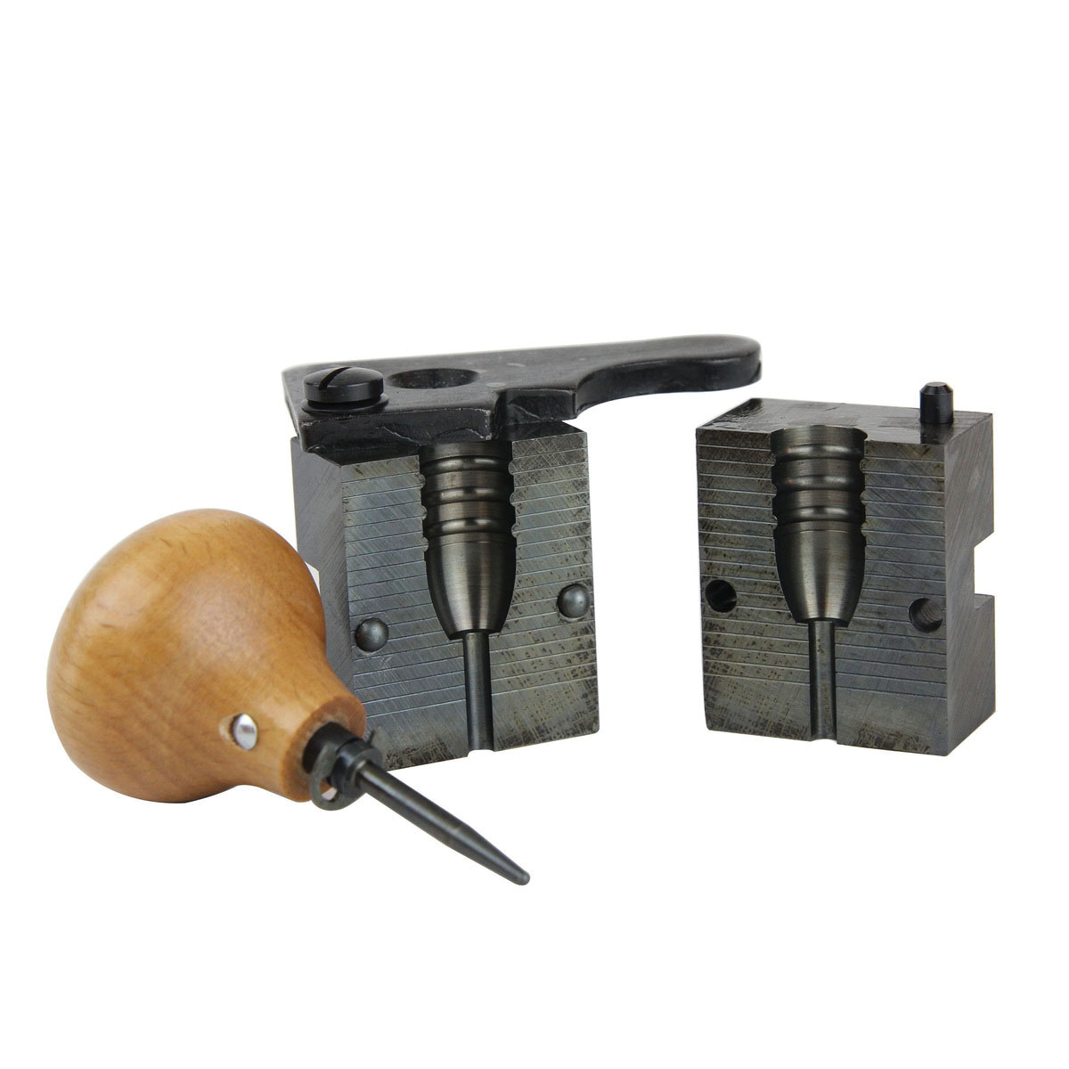 Lyman .45 Cal HPFN Single-Cavity Rifle Bullet Mold, 0.459" 330 gr - Lyman