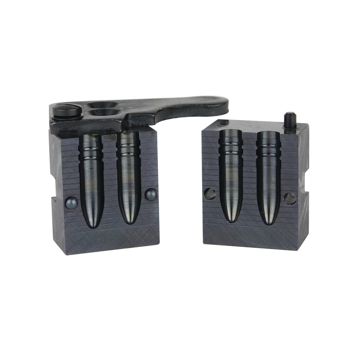Lyman .303 Cal RN Double-Cavity Rifle Bullet Mold, 0.314" 200 gr - Lyman