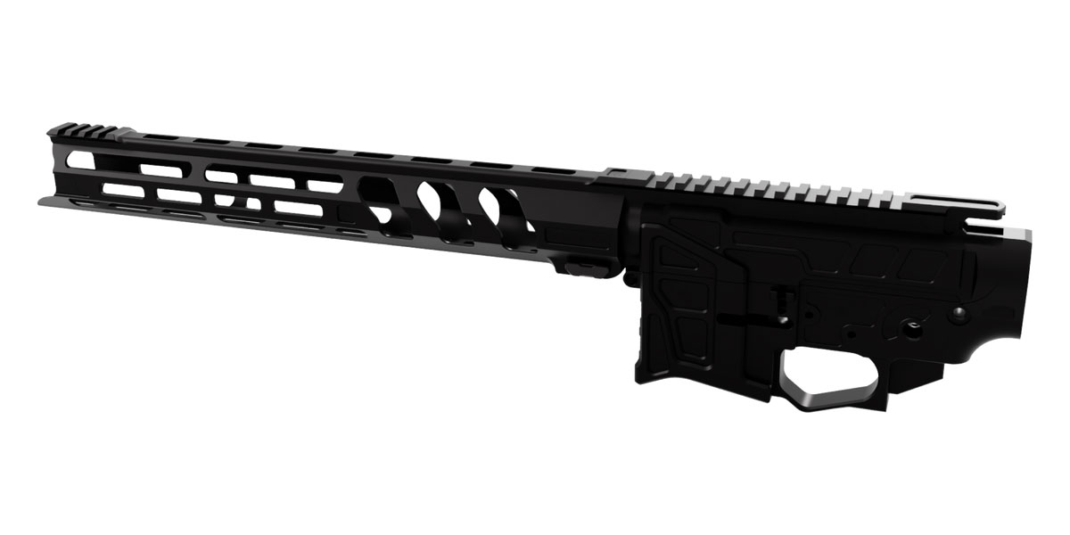 Lead Star Arms LSA-15 AR-15 Receiver Set with 11" Ravage Handguard, Black - Lead Star Arms