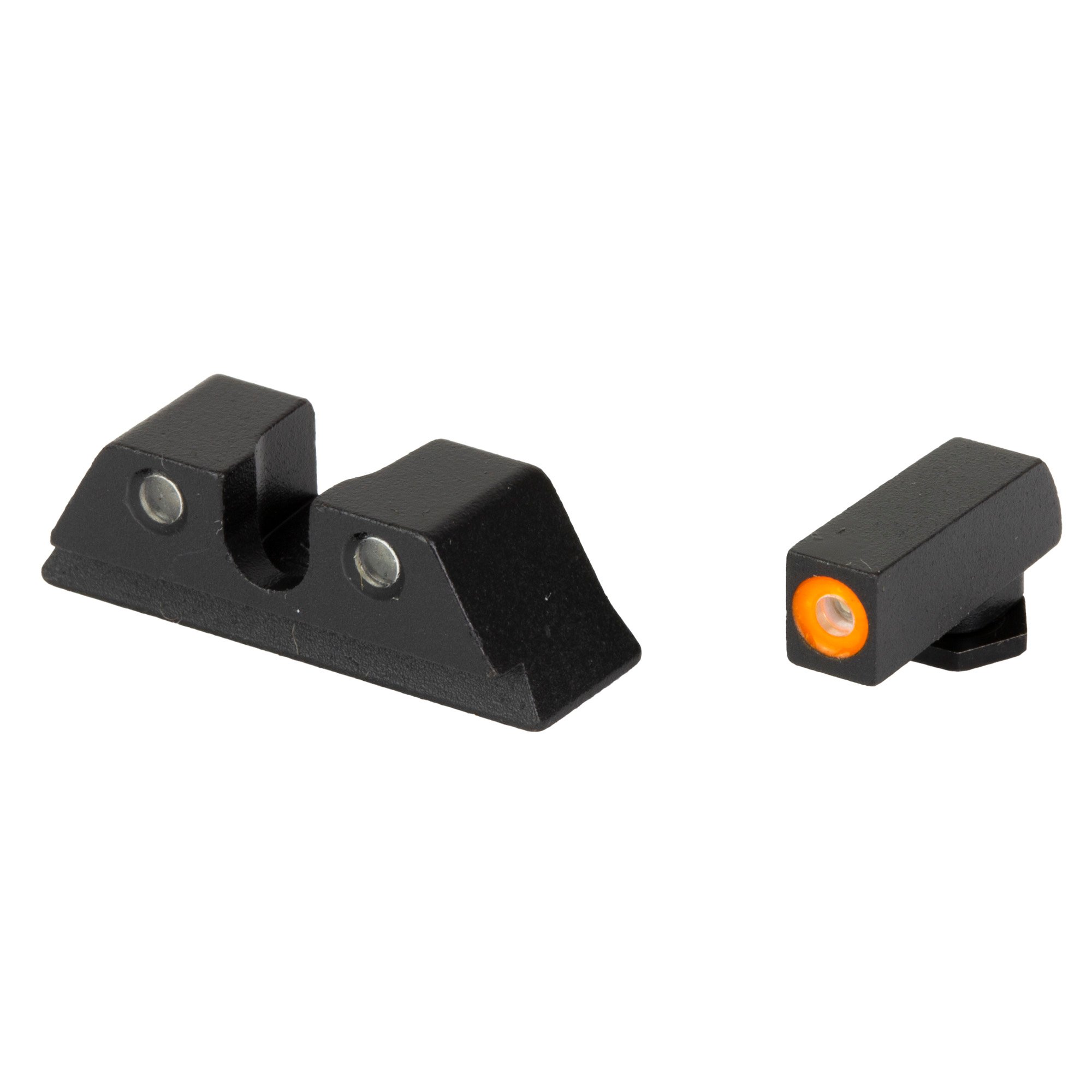 Meprolight Hyper-Bright, Tritium Sight Set, Orange Front/Green Rear, Fits Canik TP9 - Meprolight