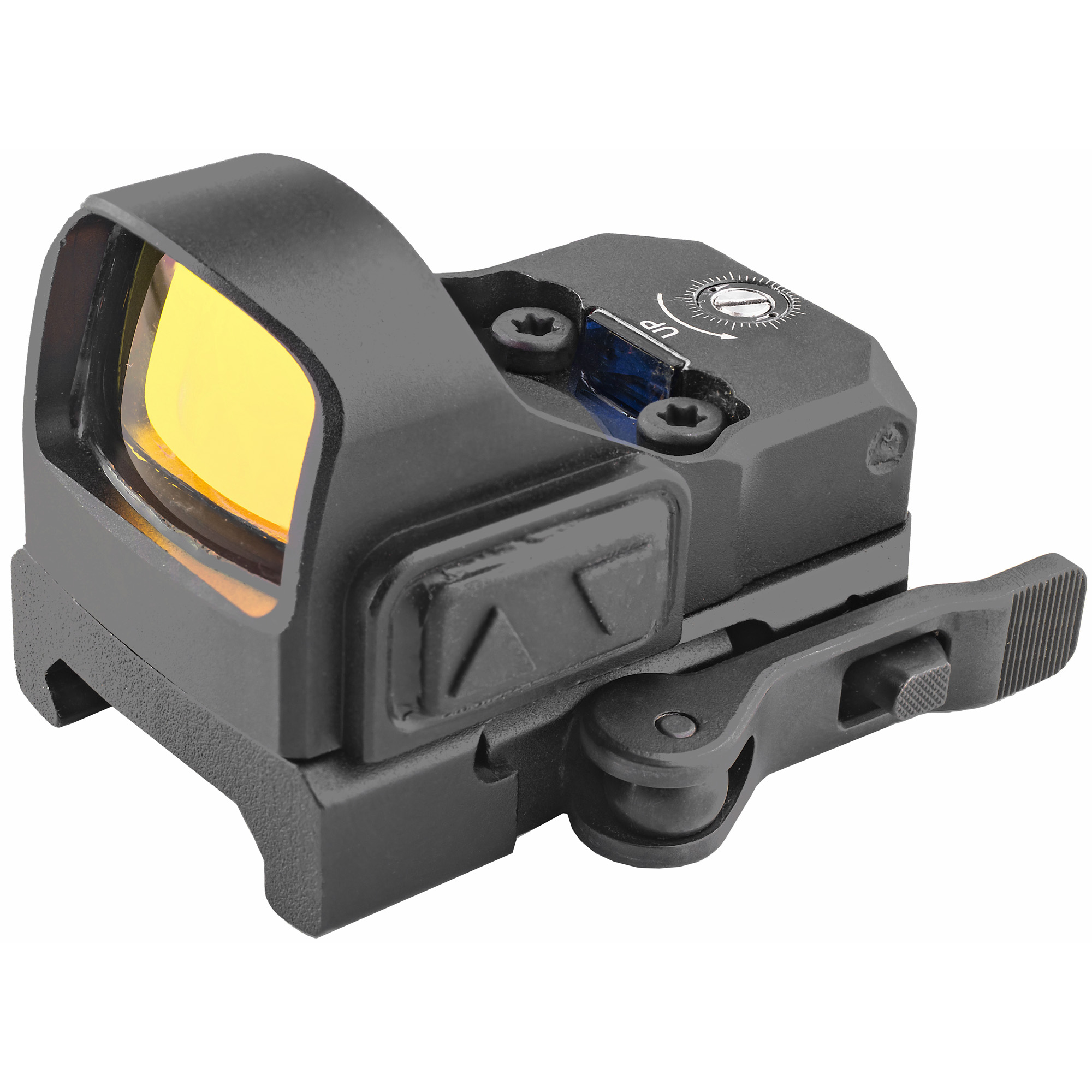 Meprolight MicroRDS, 3MOA Red Dot, Black, Picatinny Adapter - Meprolight