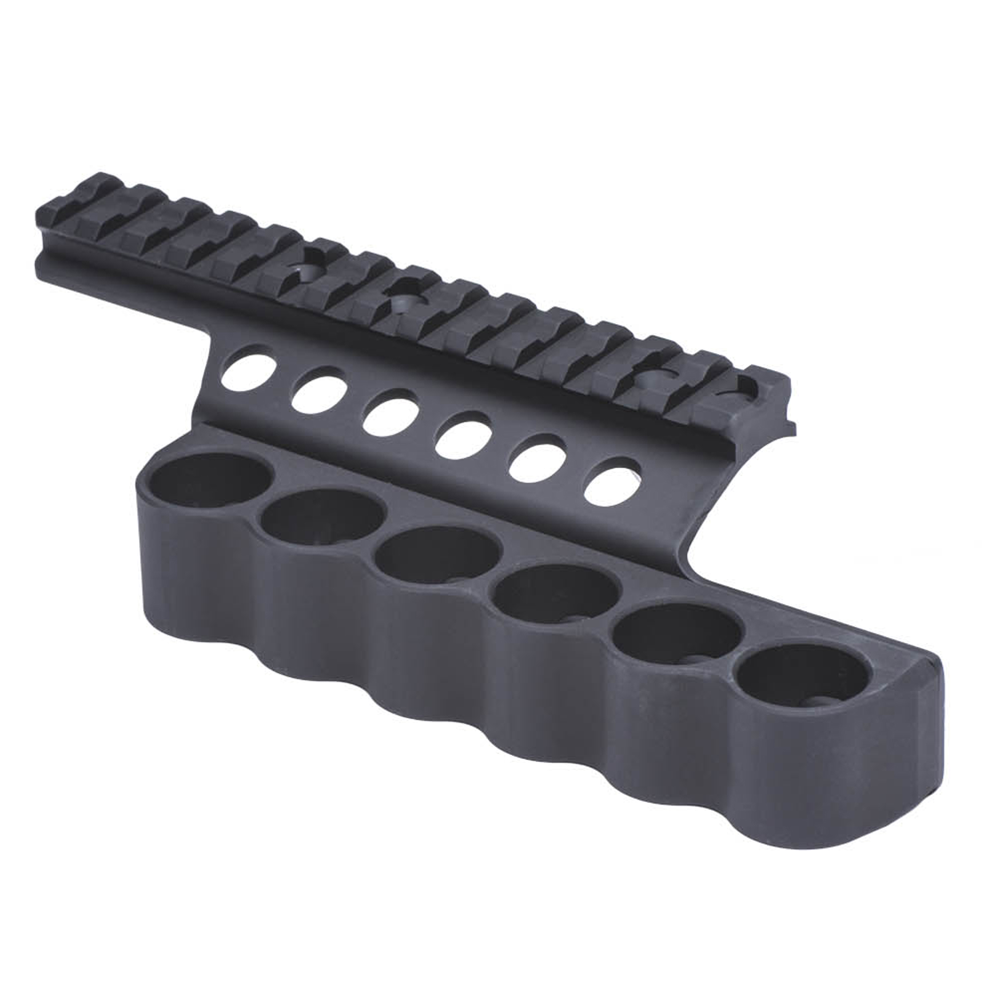Mesa Tactical 6-Shell 12 Gauge Side with 5.5" Rail for Benelli Super Nova - 92010 - Mesa Tactical