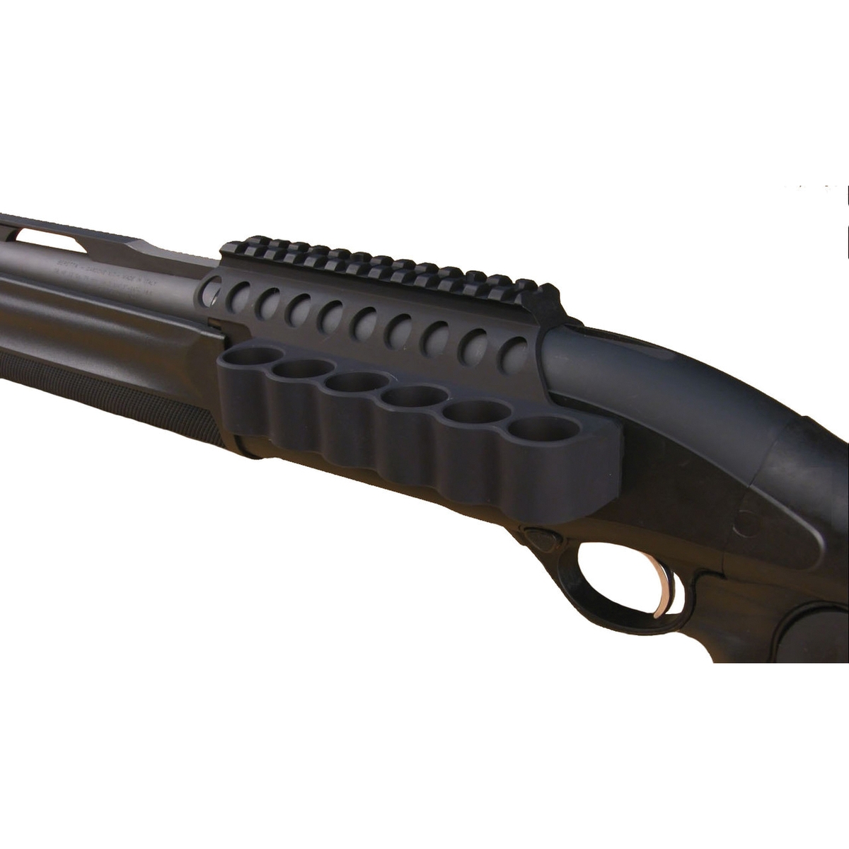 Mesa Tactical SureShell 12 Gauge Carrier and Rail, 6 Shells Black - Mesa Tactical