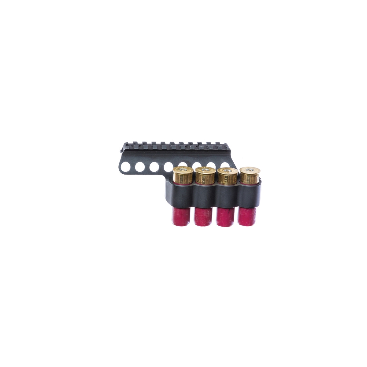 Mesa Tactical SureShell 12 Gauge Top Mount Carrier and Rail, 6 Shells Black - Mesa Tactical