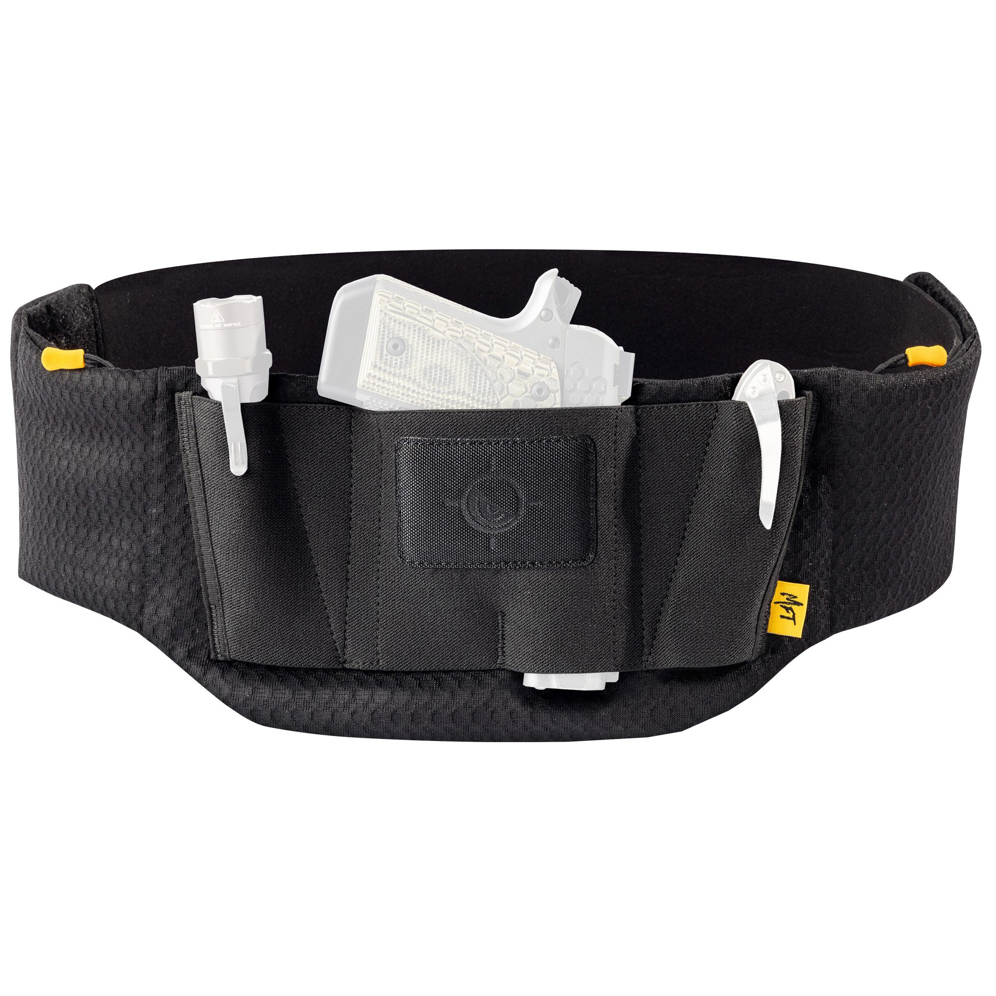 Mission First Tactical Tactical Belly Band, IWB Ambidextrous, Universal Fit, Nylon, Black - Mission First Tactical