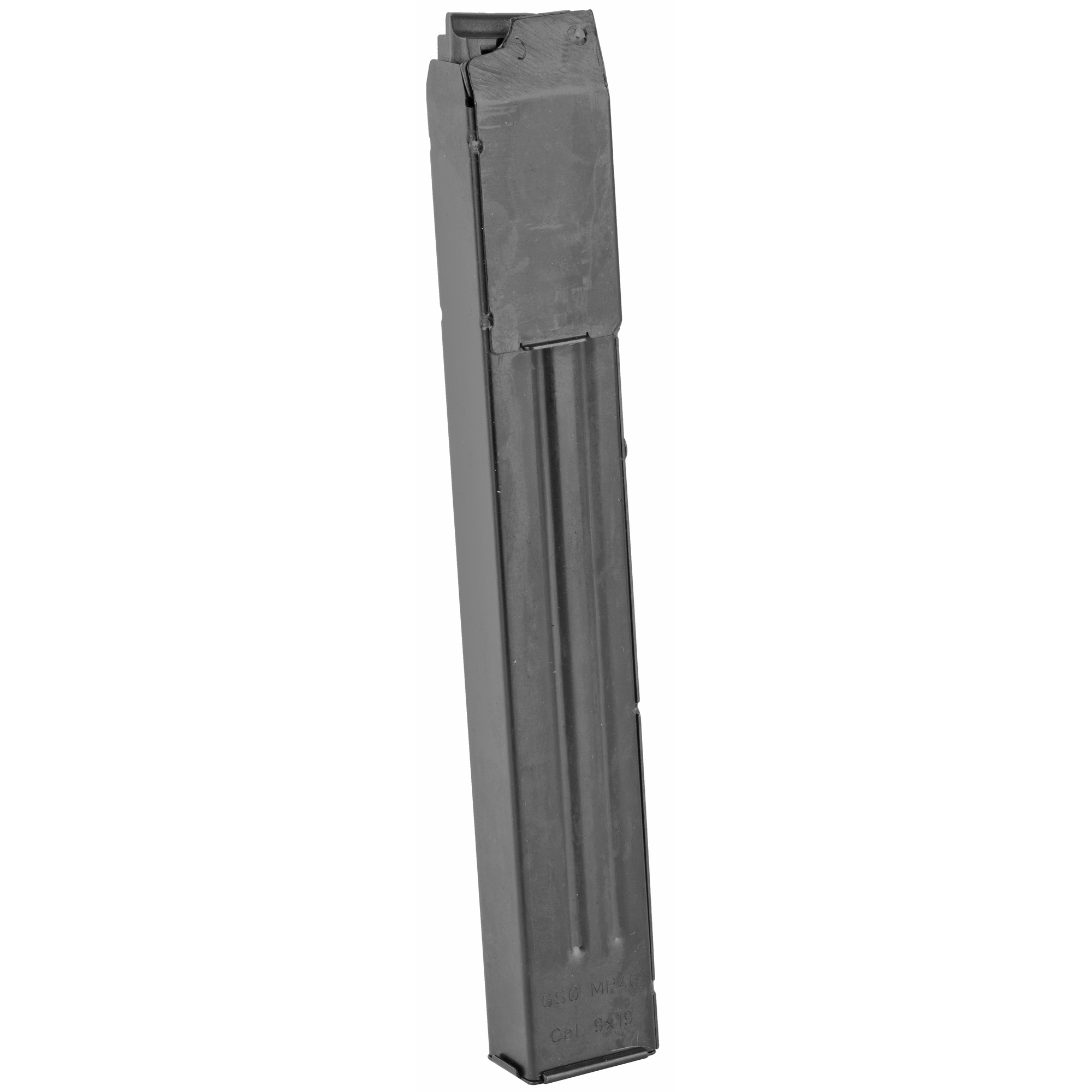 American Tactical Pistol Magazine, 9mm, 10 Rounds, fits MP40 Pistols, Steel, Black - American Tactical
