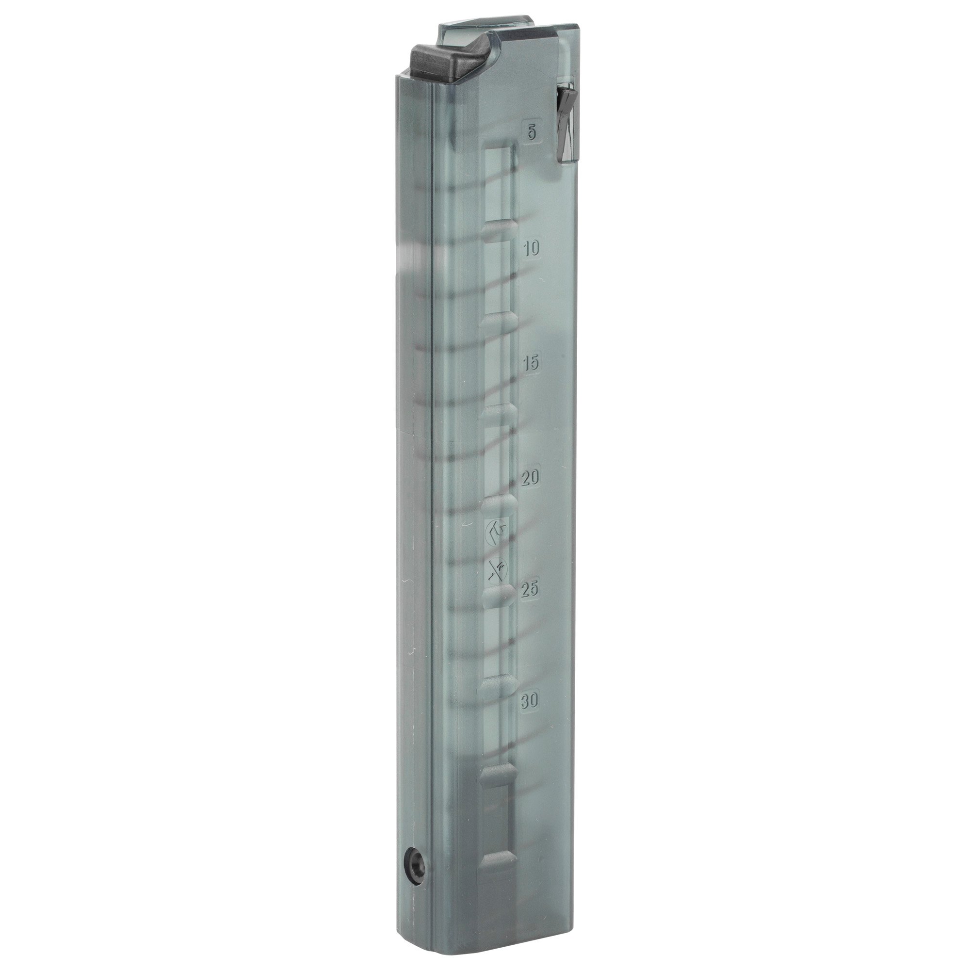 B&T Magazine, 9mm, 30 Rounds, Fits TP9/APC9/GHM9, Polymer, Clear - B&T