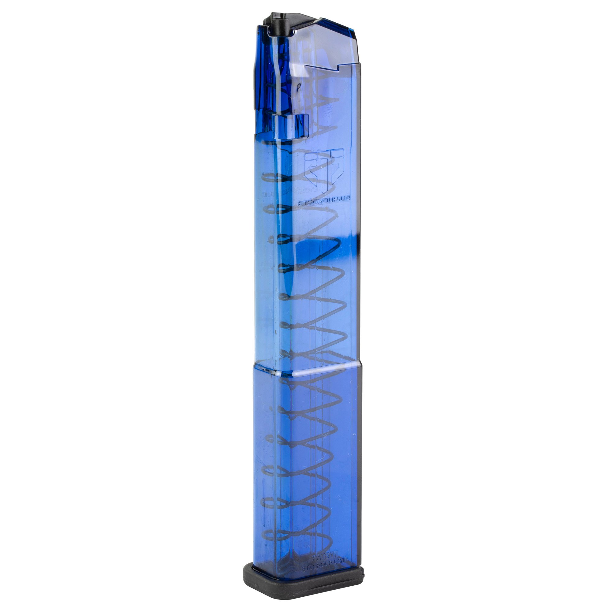 Elite Tactical Glock 17,19,26 32 Round Blue Magazine, 9mm - GLK18G2BLU - Ets