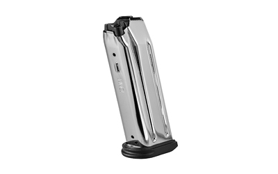 FN Magazine, 10mm, 10 Rounds, fits FN 510, Nickel Coated Steel, Silver with Black Base - Fnh