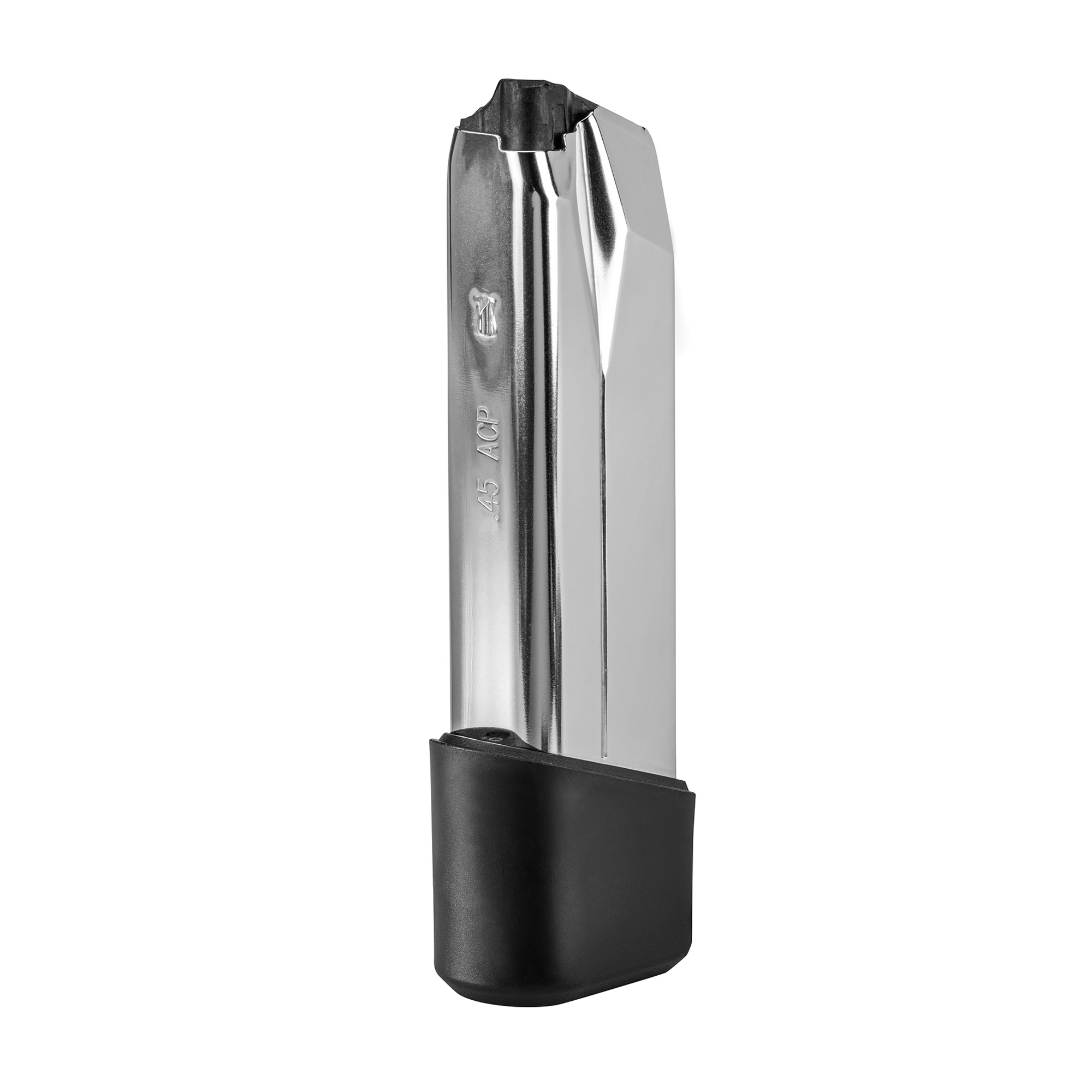FN Magazine, 45 ACP, 18 Rounds, fits FN 545, Nickel Coated Steel, Silver with Black Base - Fnh