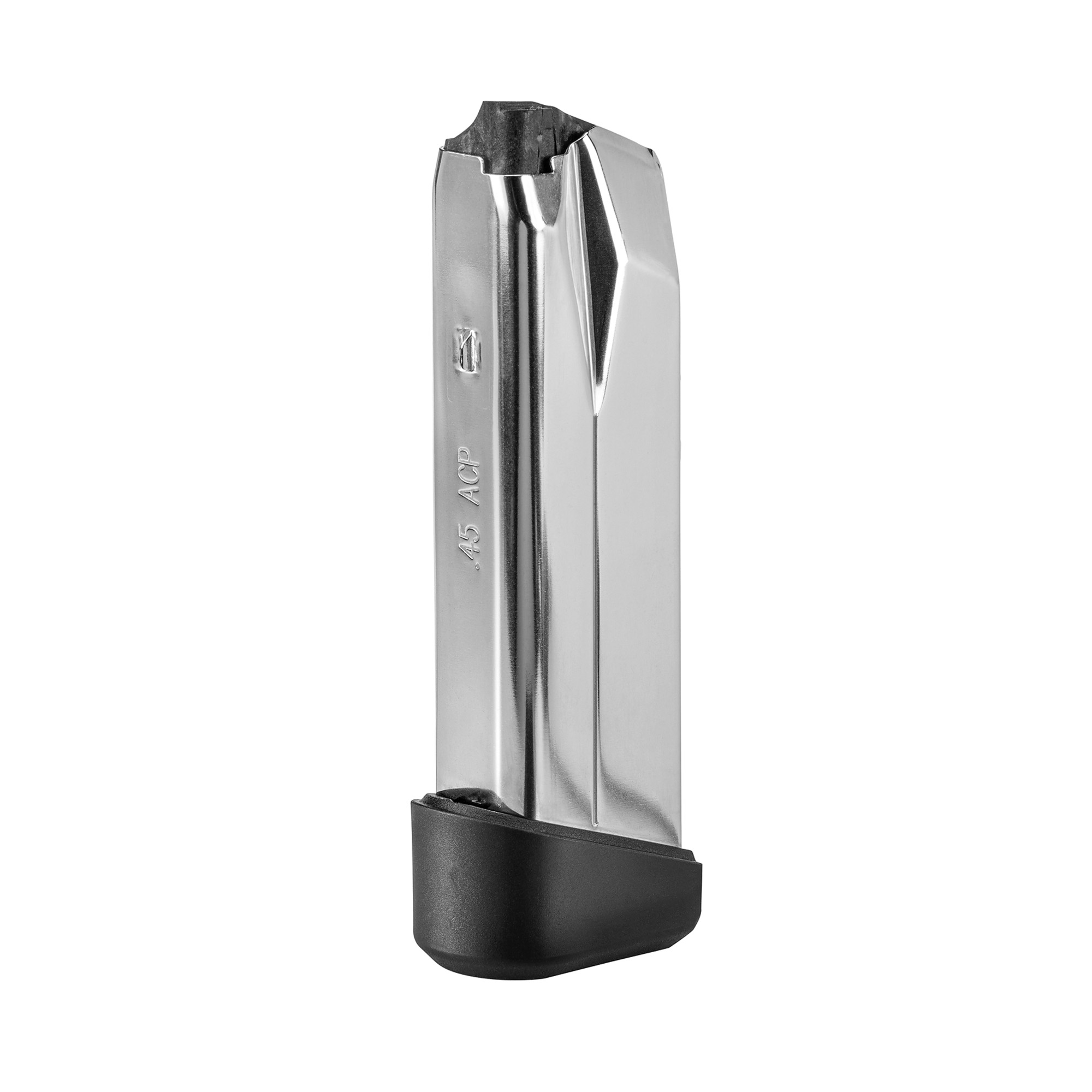 FN Magazine, 45 ACP, 10 Rounds, fits FN 545, Nickel Coated Steel, Silver with Black Base - Fnh