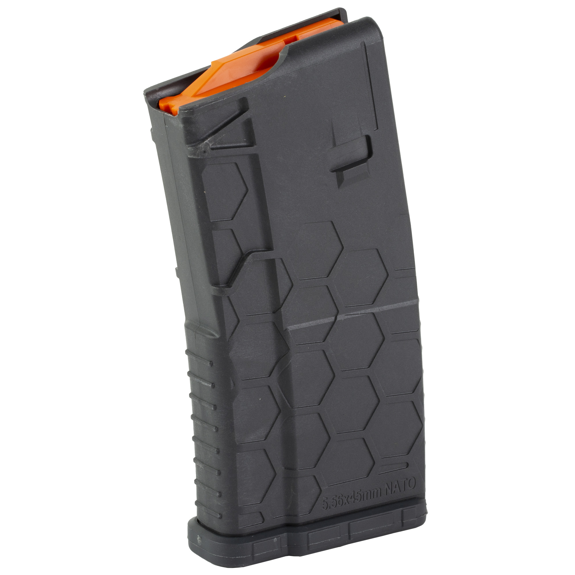 HEXMAG Magazine, 223 Remington/556 NATO, 10 Rounds, fits AR Pattern Rifles, Polymer, Gray - Hexmag