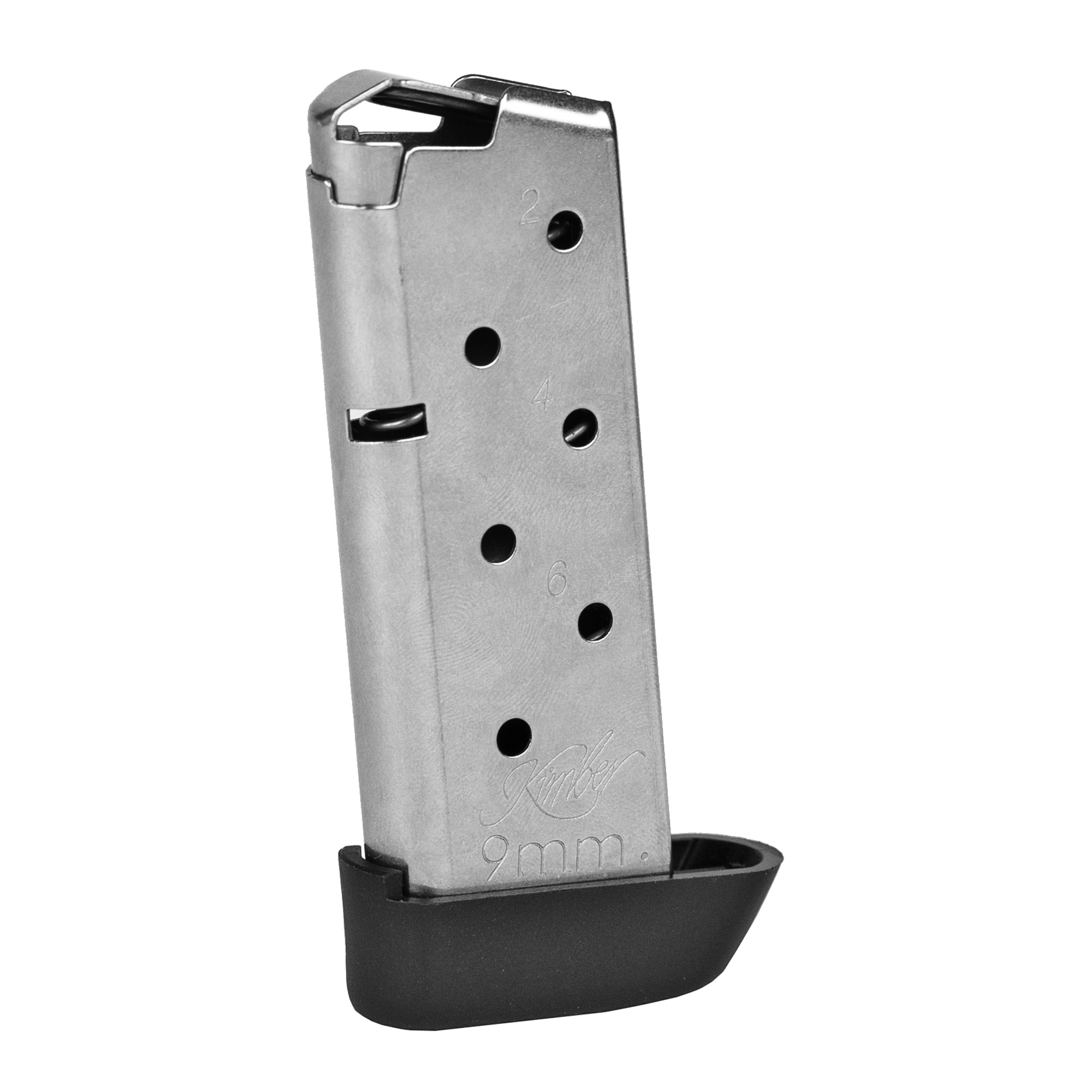 Kimber Kimber, Extended Magazine, 9mm, 7 Rounds, Fits Kimber Micro 9, Stainless