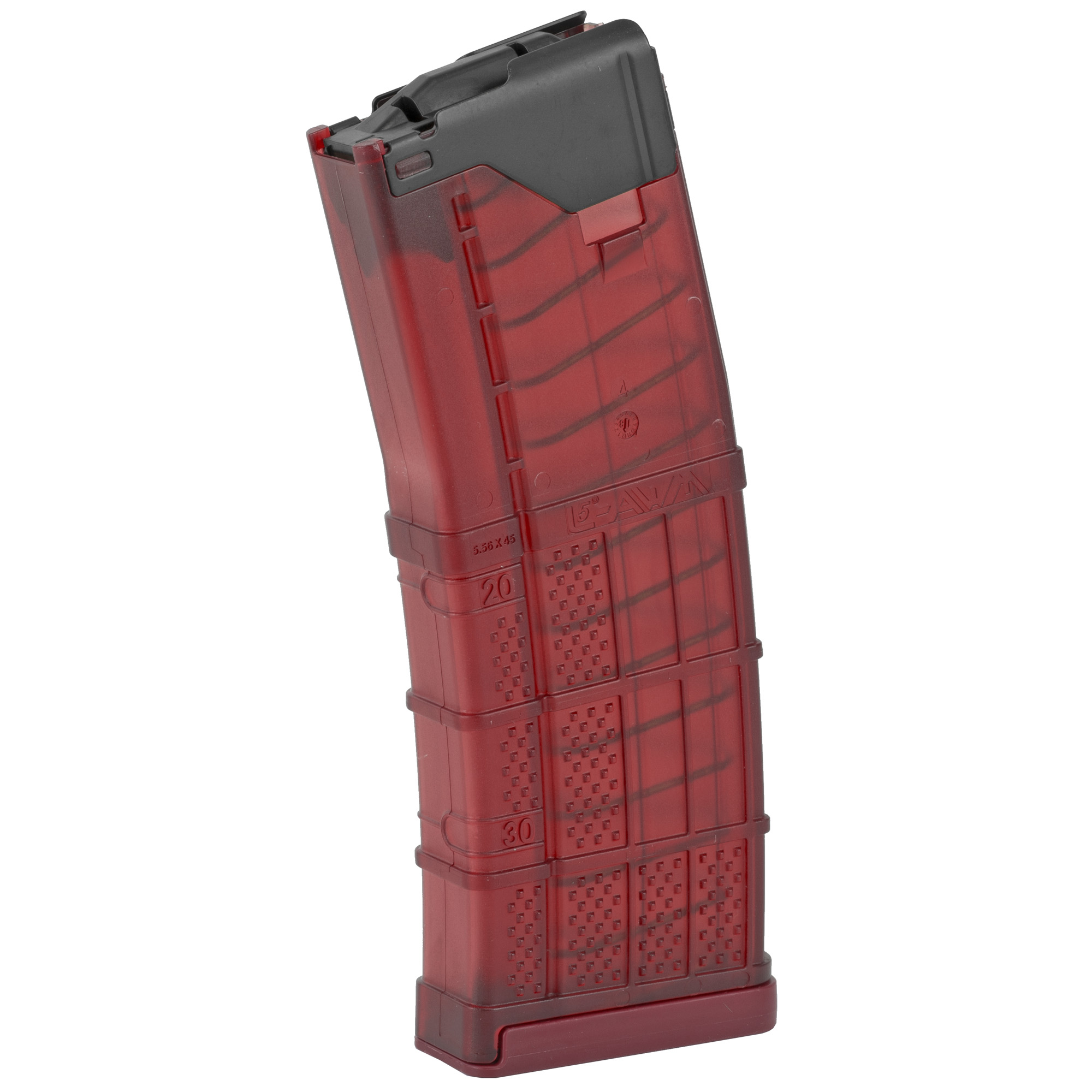 Lancer AR Rifles 30 Round Red Magazine, .223 Remington - 999000232054 - Lancer Systems