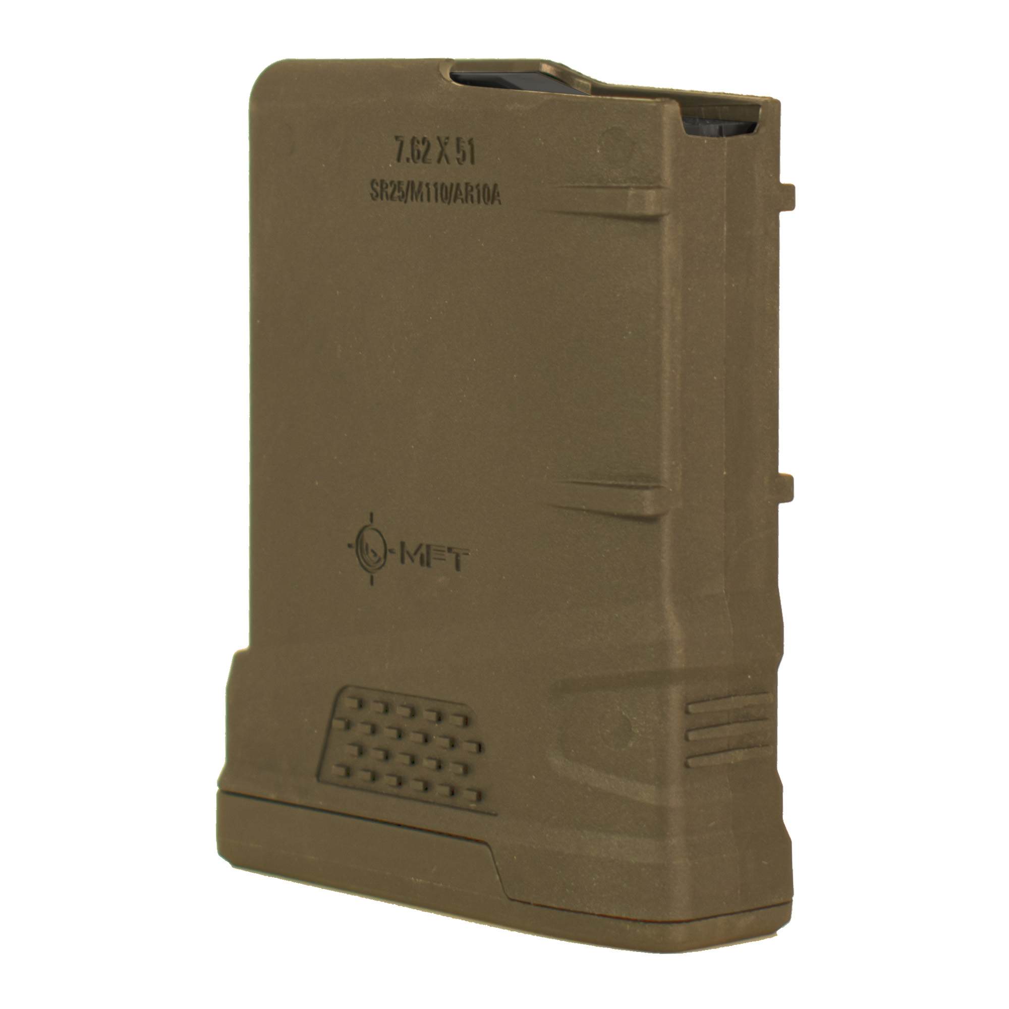 Mission First Tactical Magazine, 308 Winchester, 762NATO, fits AR-10, 10 Rounds, Flat Dark Earth - Mission First Tactical