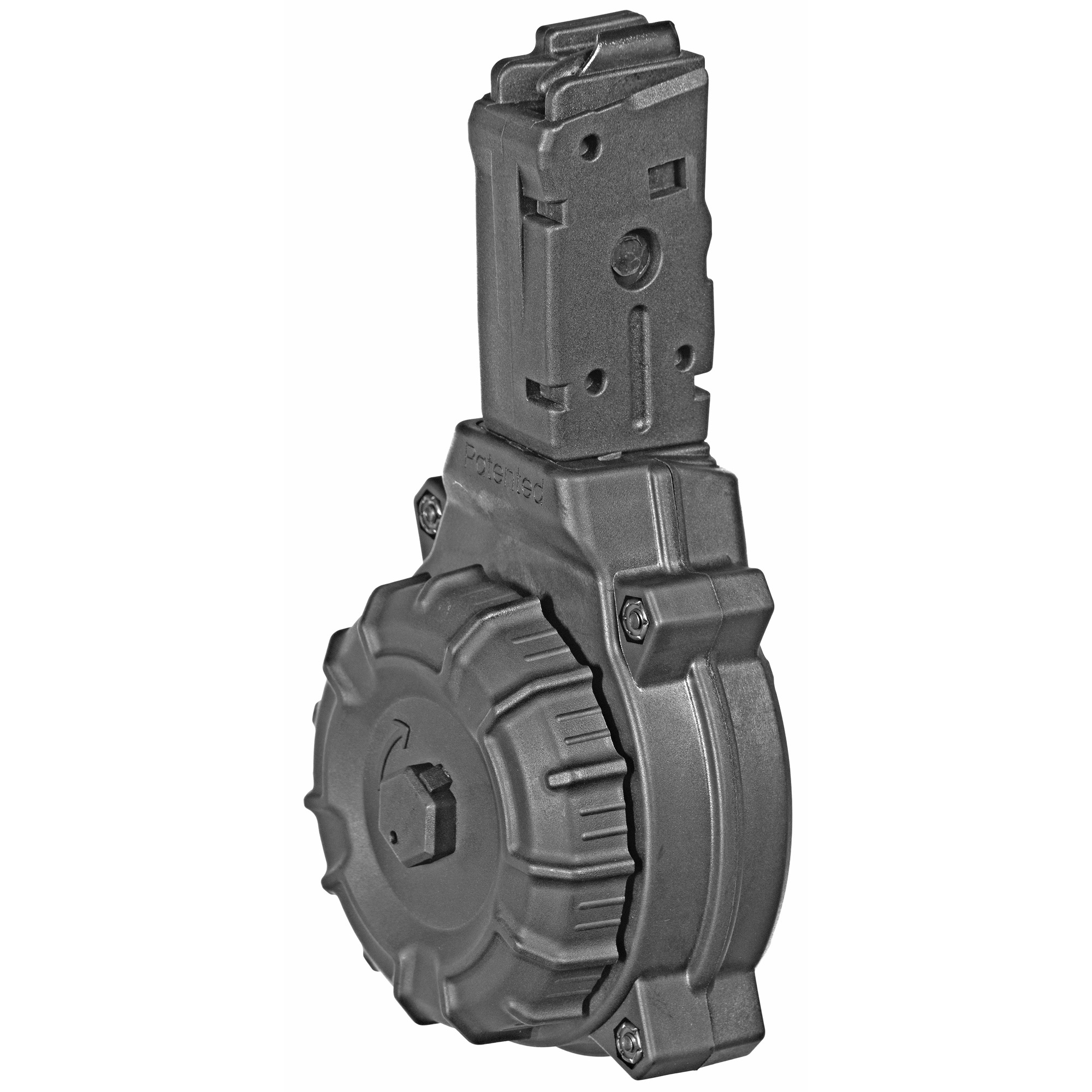 ProMag Drum Magazine, 9mm, 50 Rounds, Fits SIG MPX, Polymer, Black - Promag