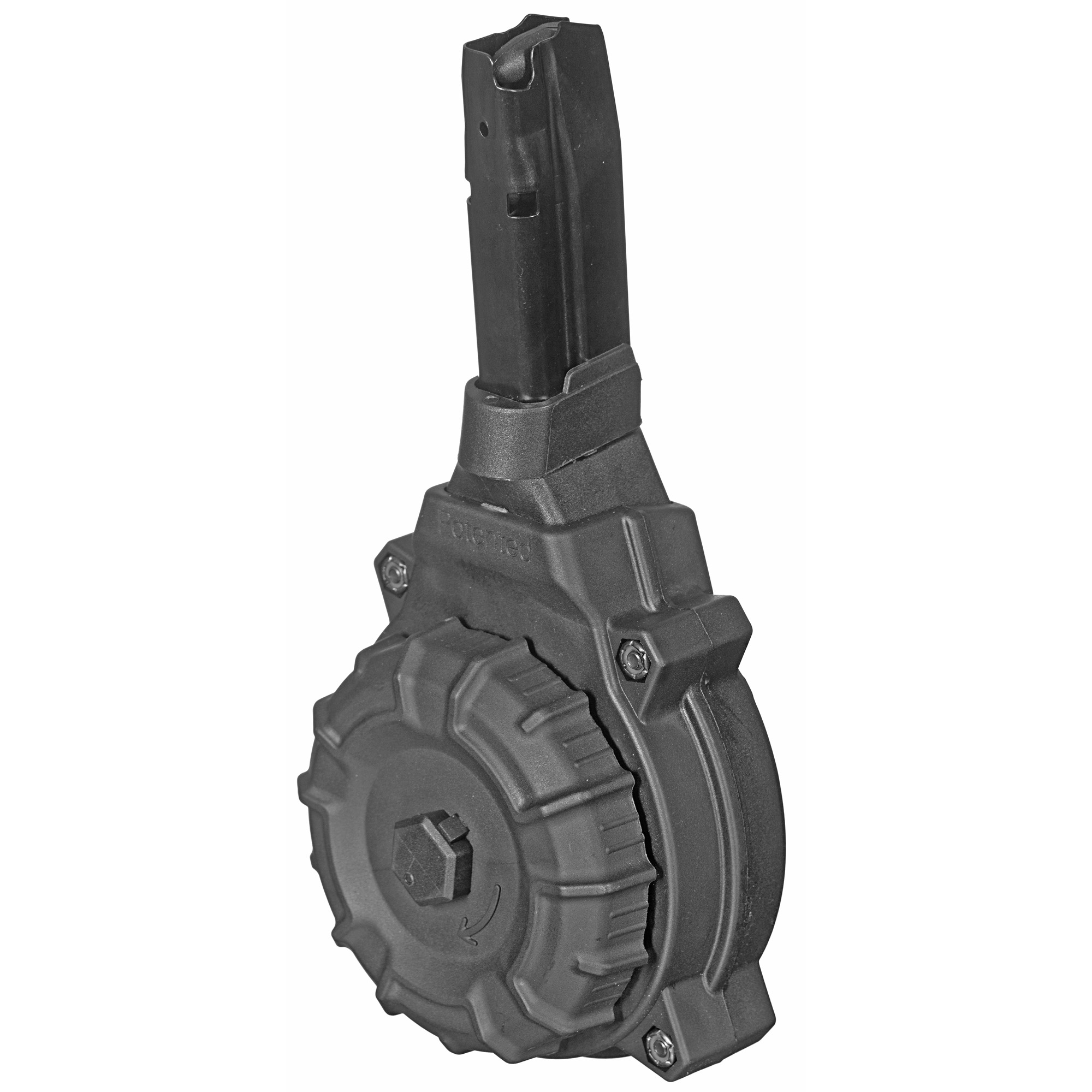 ProMag Drum Magazine, 9mm, 50 Rounds, Fits Sig P365, Polymer, Black - Promag