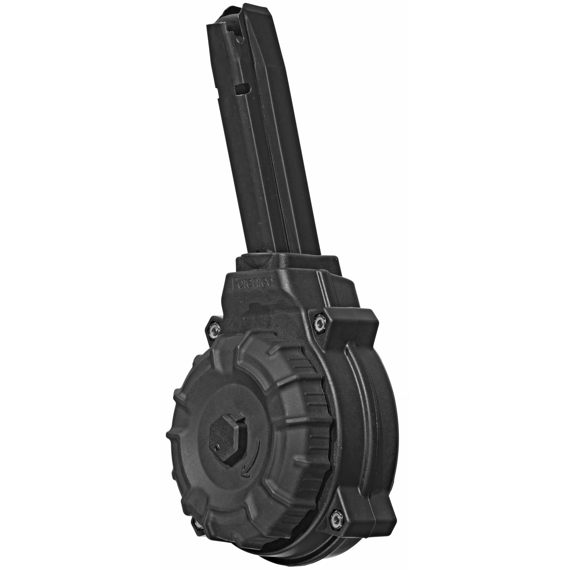 ProMag Magazine, 9mm, 50 Round Drum, Fits Canik TP9, Polymer, Black - Promag