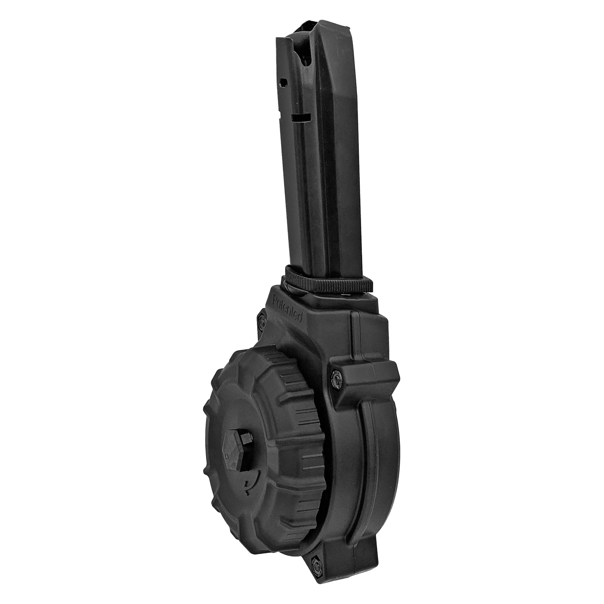 ProMag Magazine, 9mm, 50 Round Drum, Fits Springfield XD9, Polymer, Black - Promag